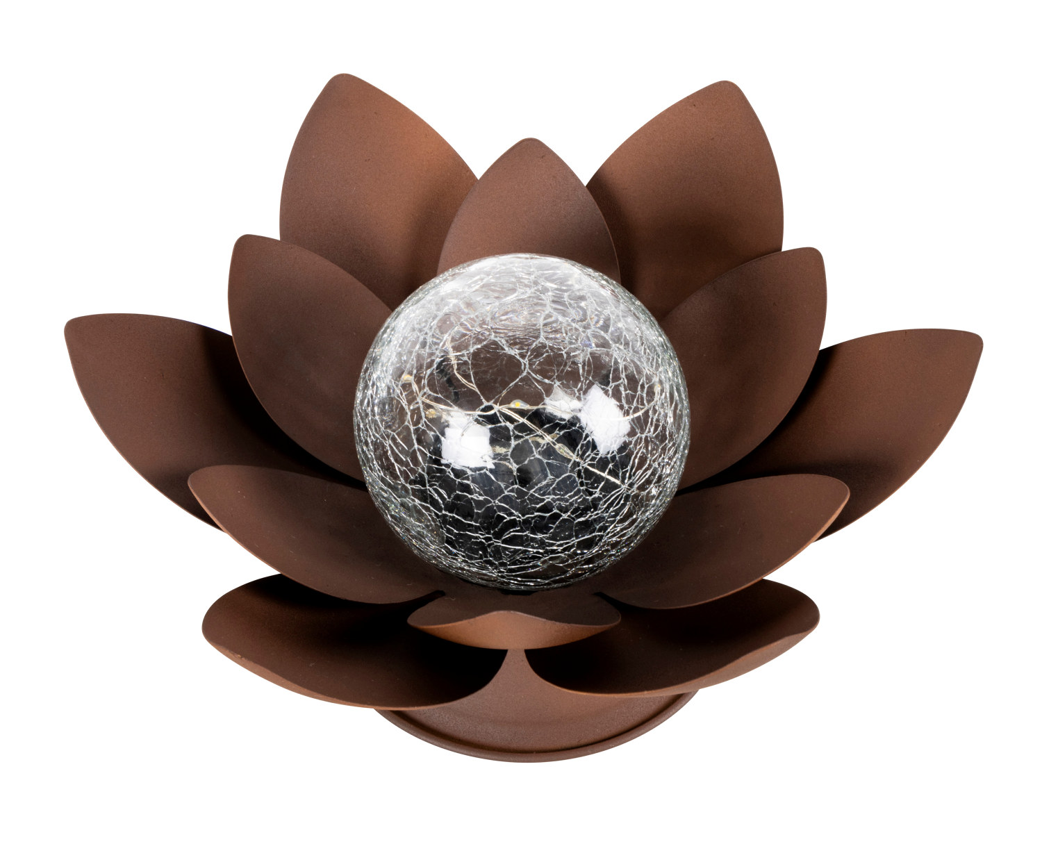 Solcellelampe Lotus