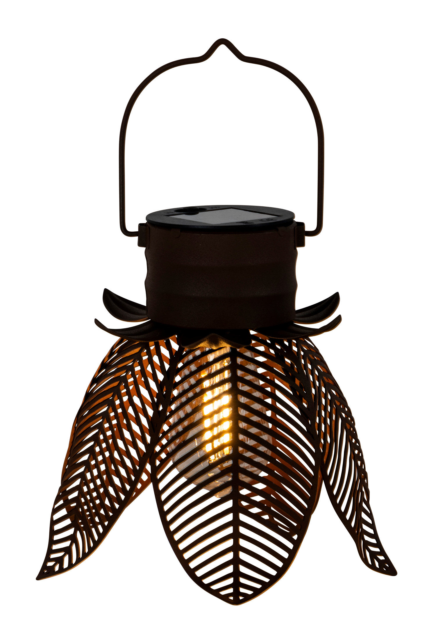 Solcellslampa hängande blomma