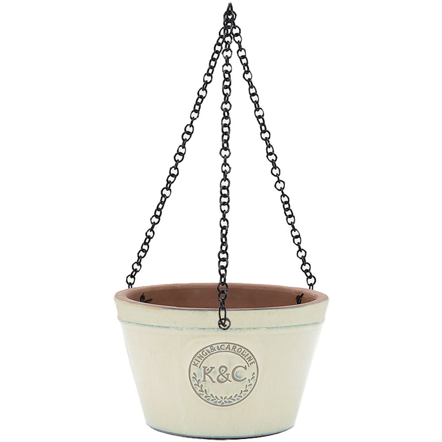 K&C ceramic hanging pot D27 sand