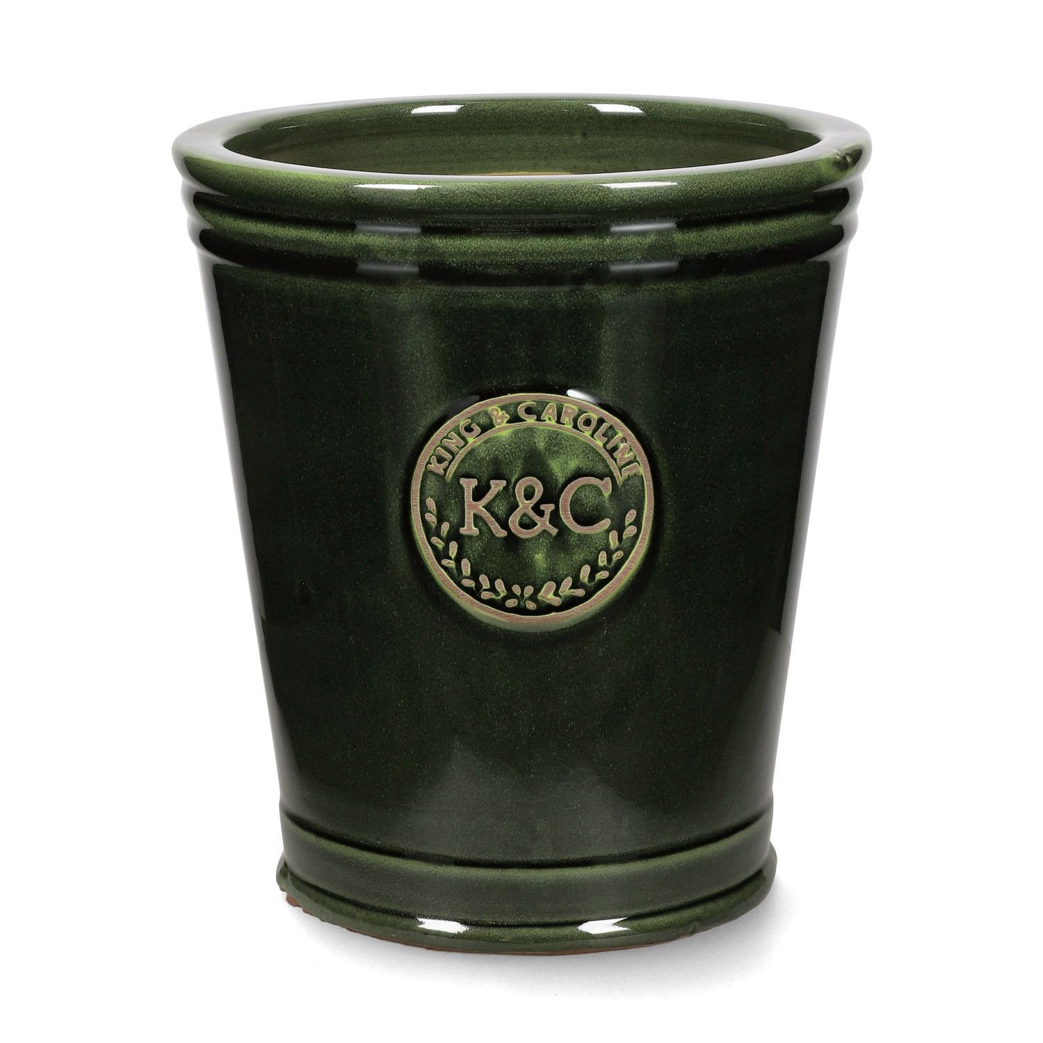 K&C ceramic pot D29 green