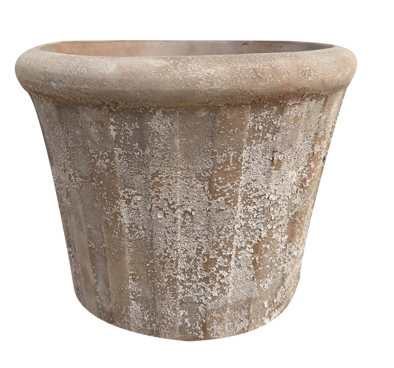 Marco terracotta pot D28 beige