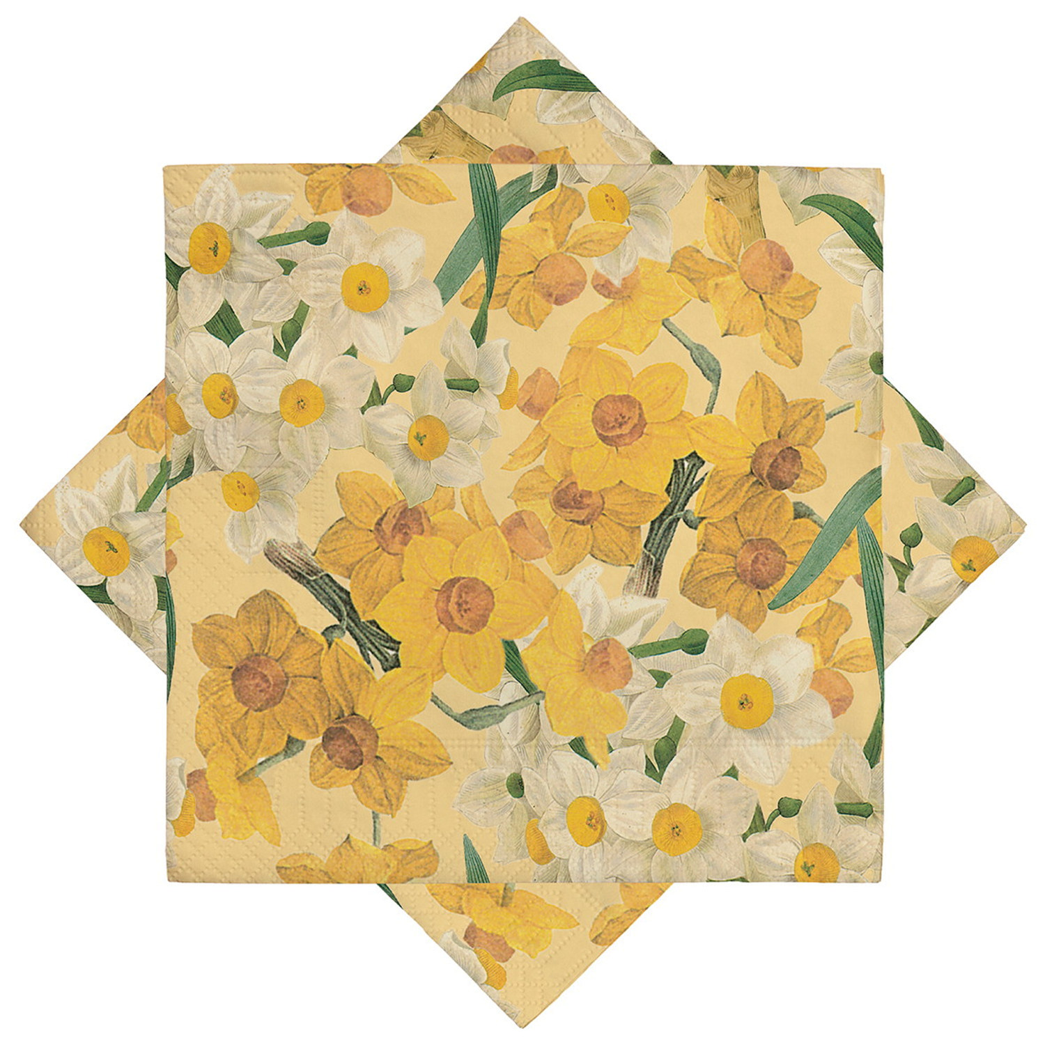 Serviett Påskeliljer