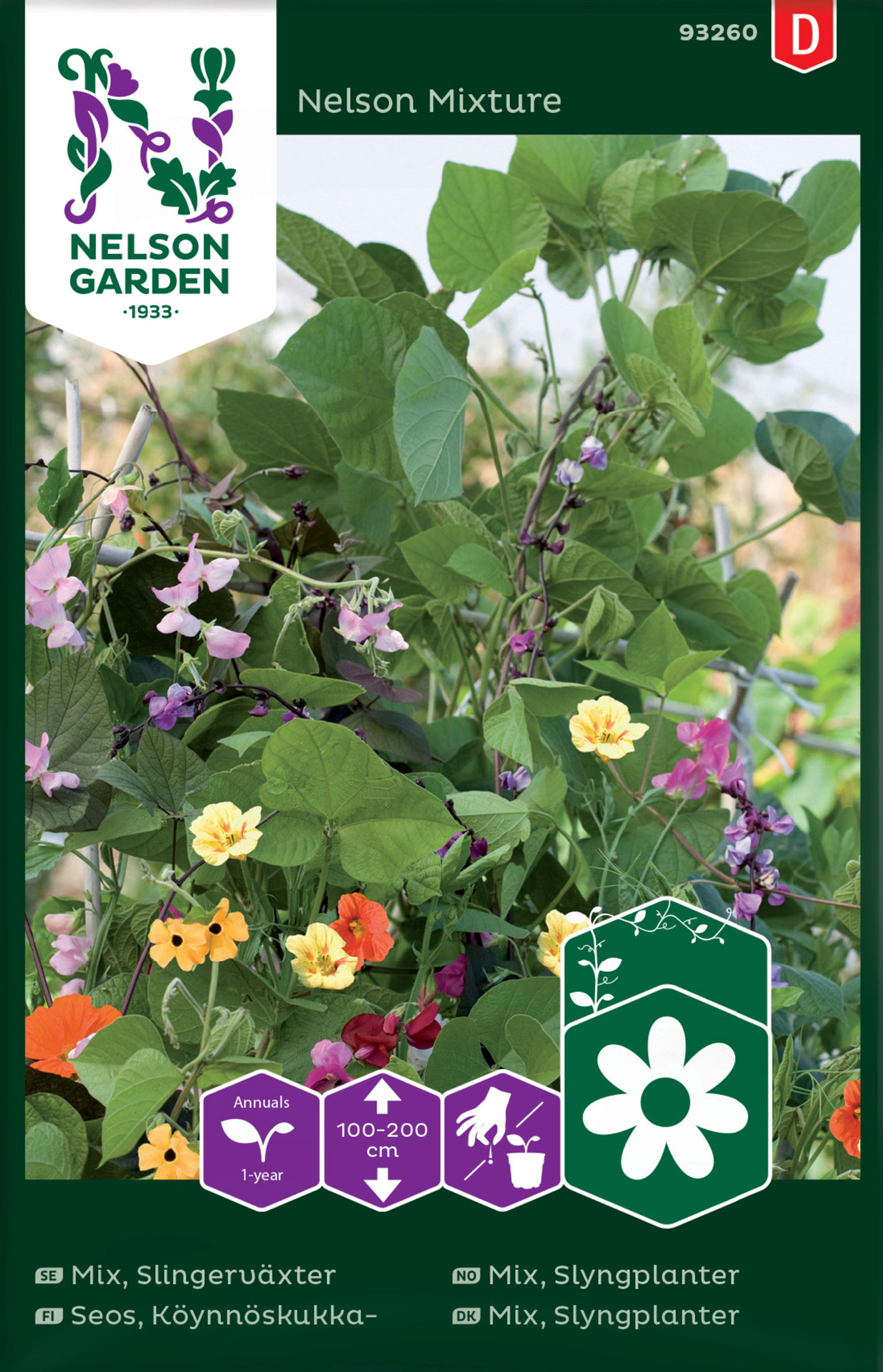 Mix slyngplanter