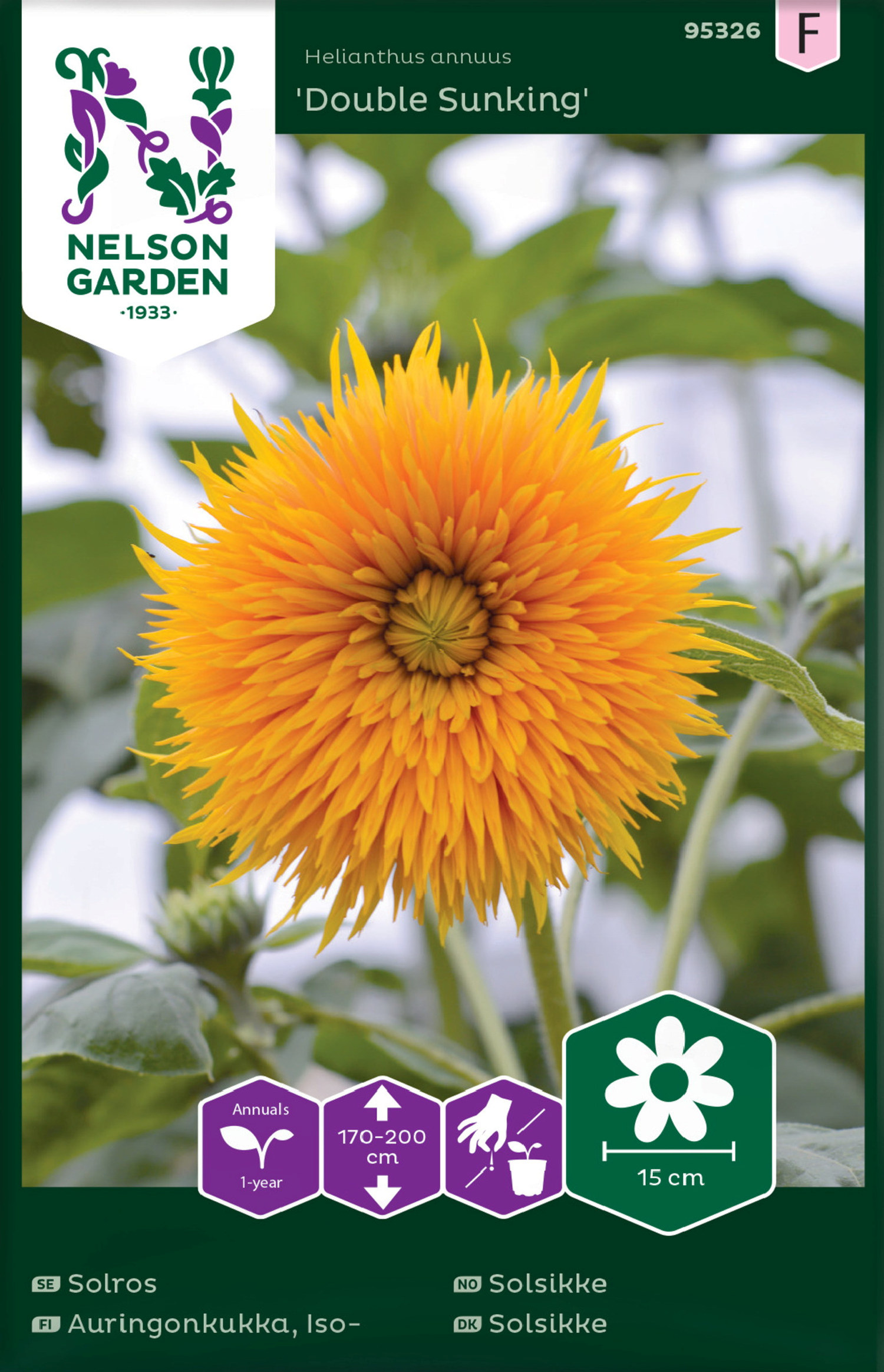 Solros, Double Sunking