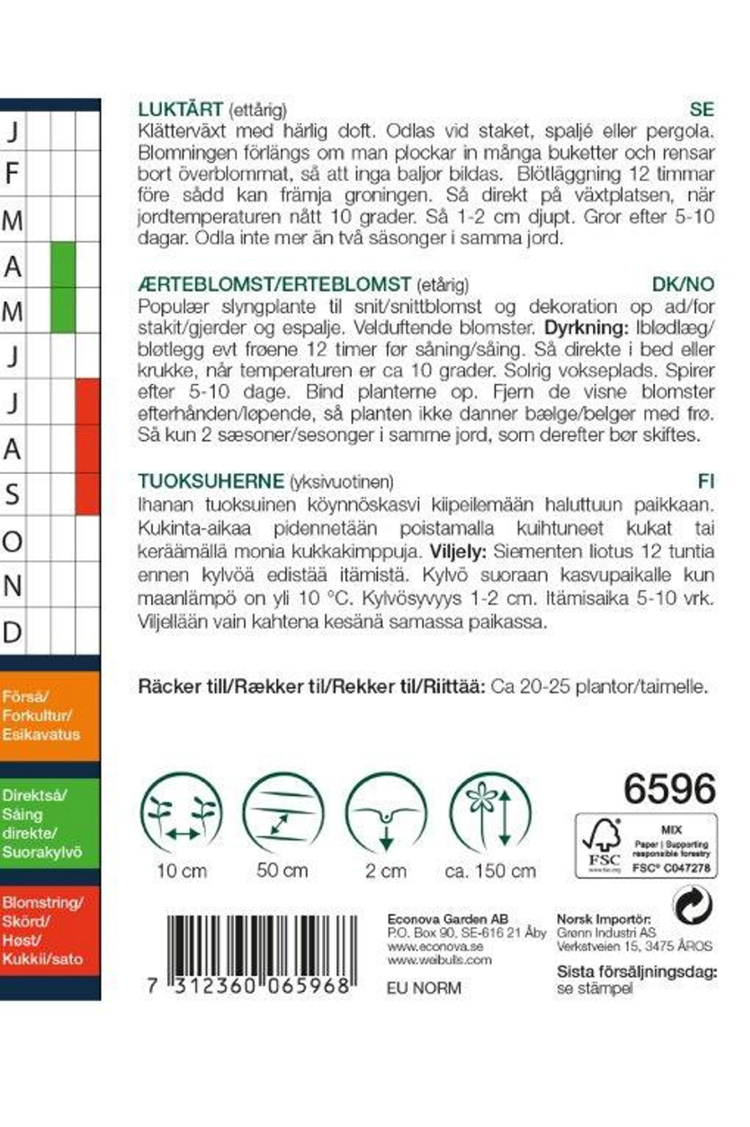 Luktärt 'Old Spice Mix'