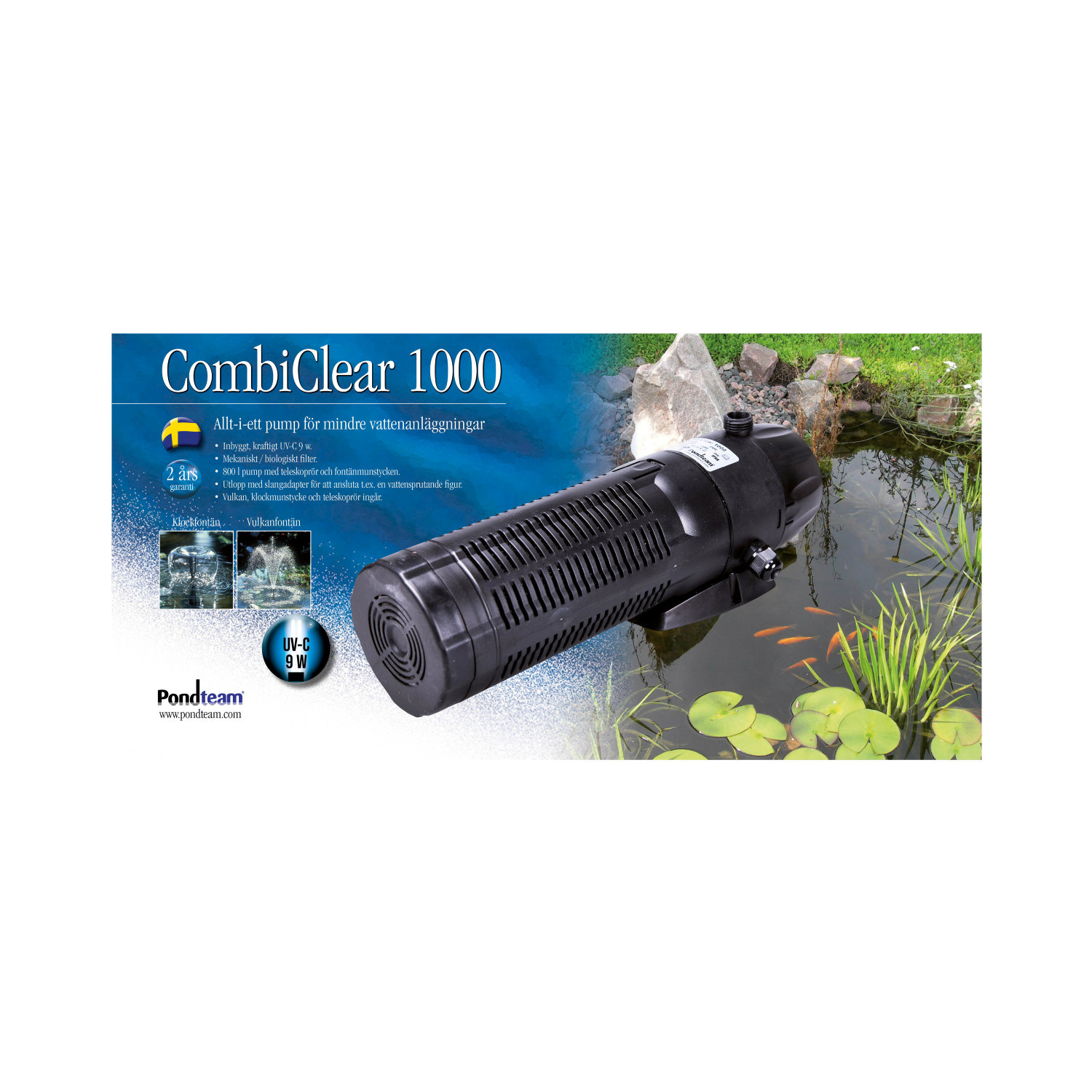 Pumpe Combi Clear 1000