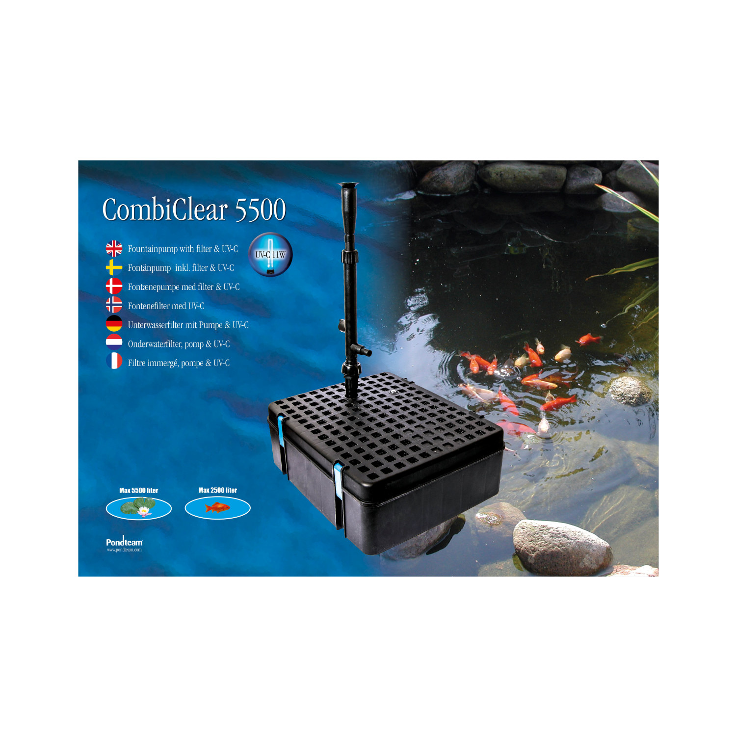 Pumpe Combi Clear 5500