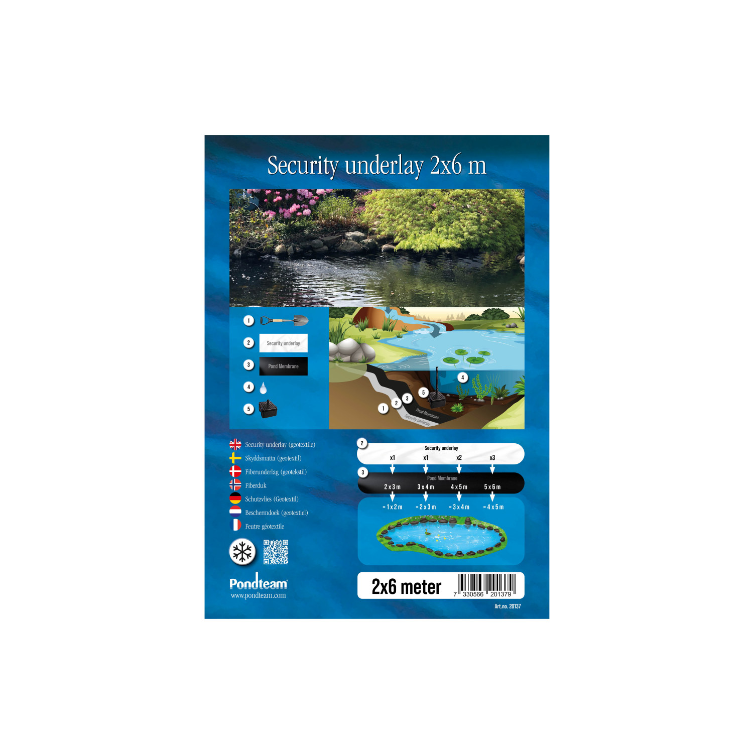 Protective Fiber Mat 2x6M