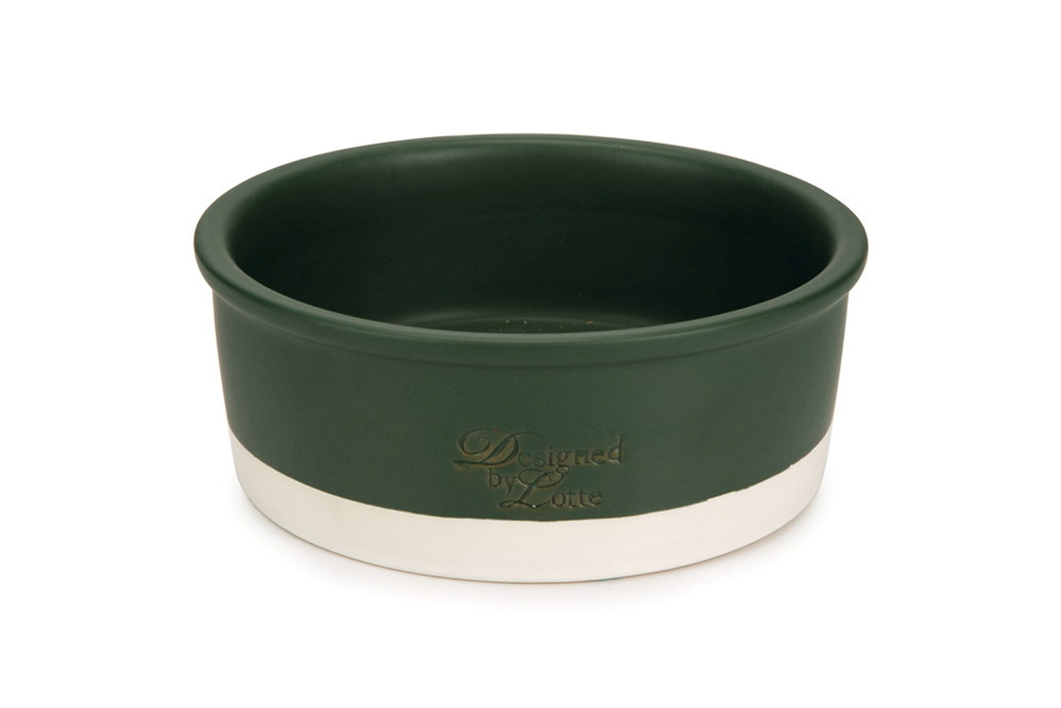 DBL CERAMIC BOWL JOA DOG GREEN 20X20X7,5