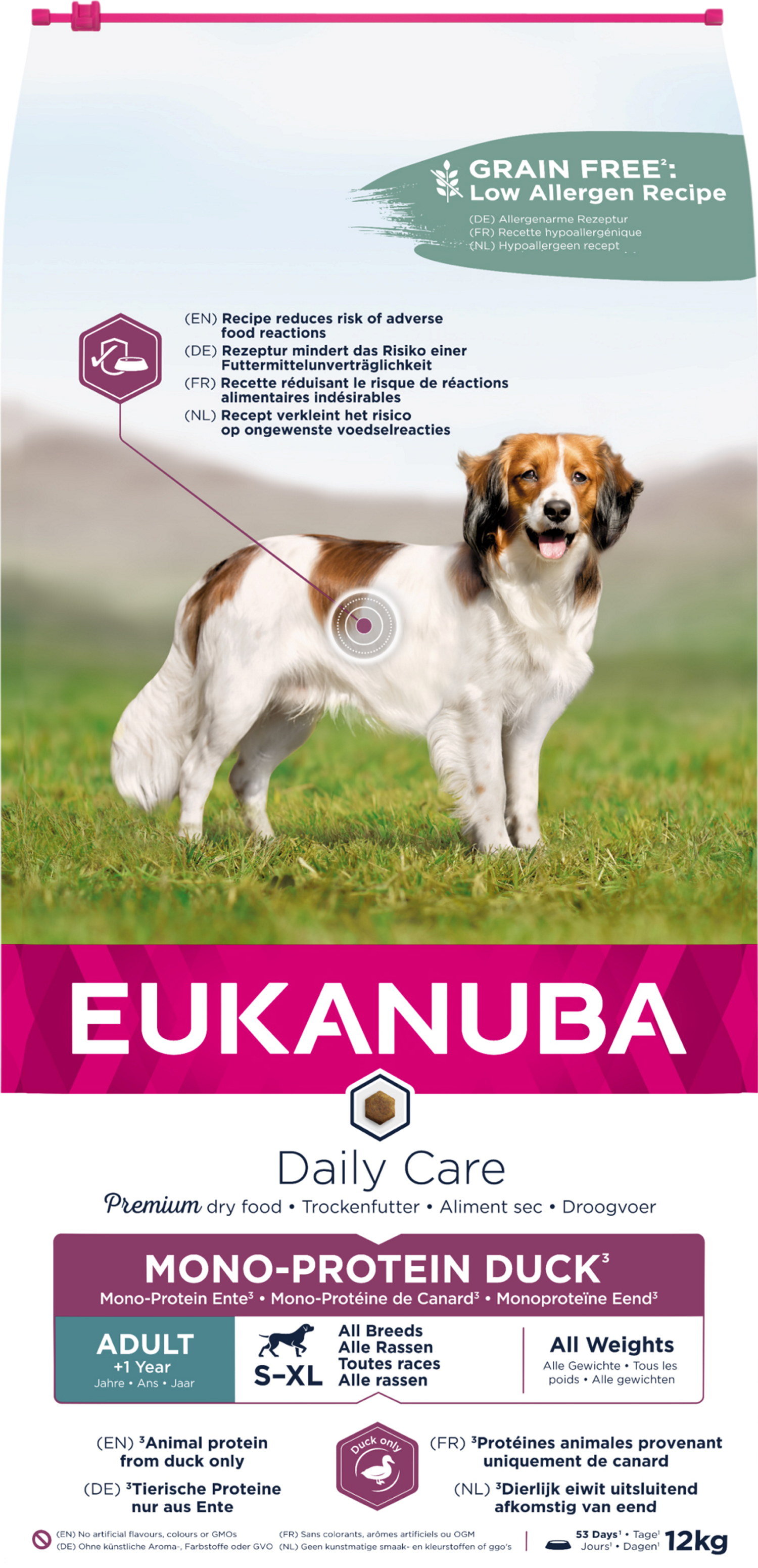 Euk DailyCare Mono-Protein Duck 12 kg