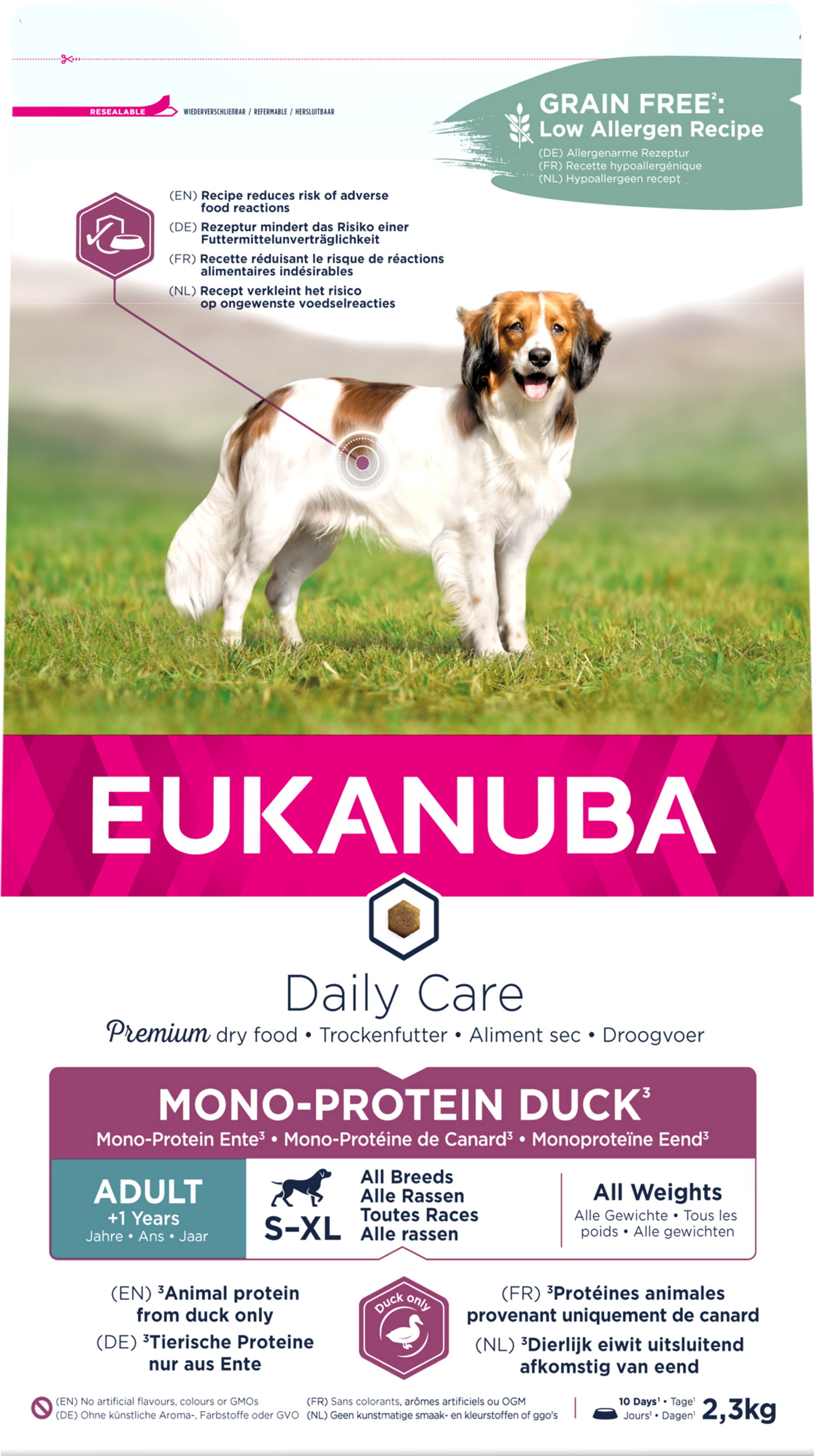 Euk DailyCare Mono-Protein Duck 2,3 kg