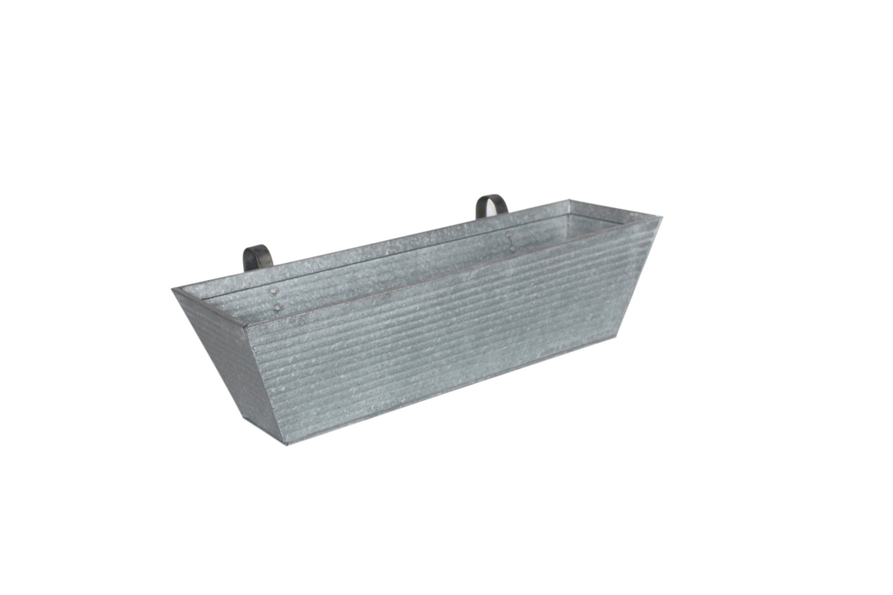 Crewe balcony box zinc L60 grey