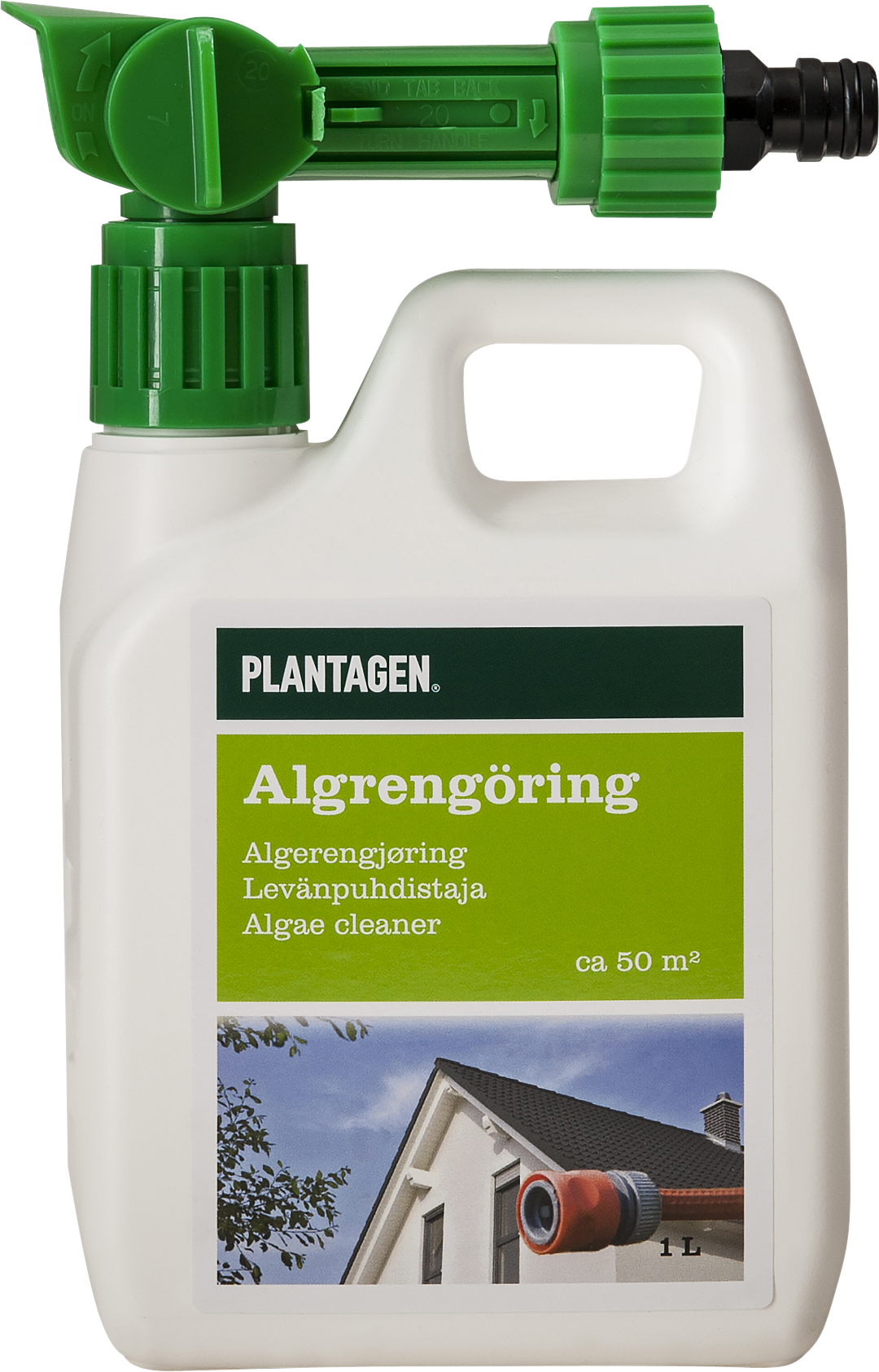 Algrengöring med munstycke