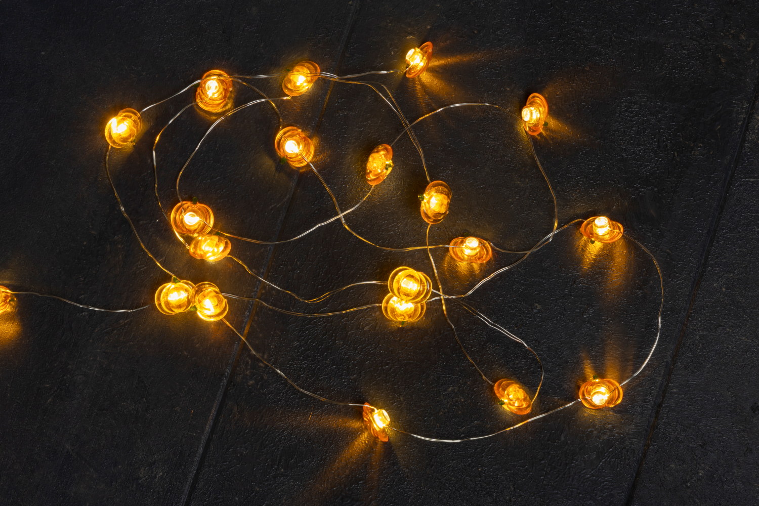 Pumpkin Deco Light chain 200cm 20LED
