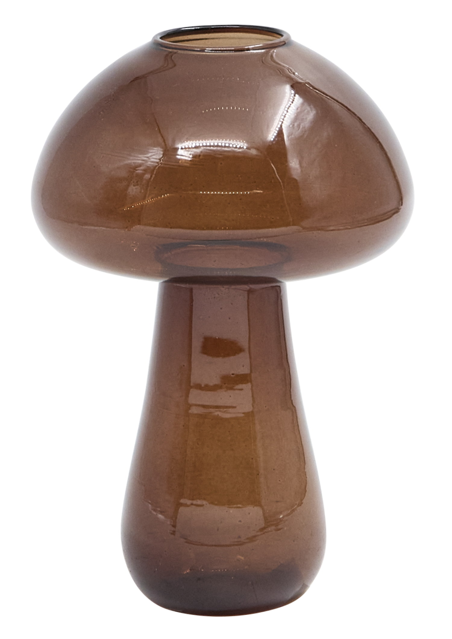 Mika vase  H15 brown