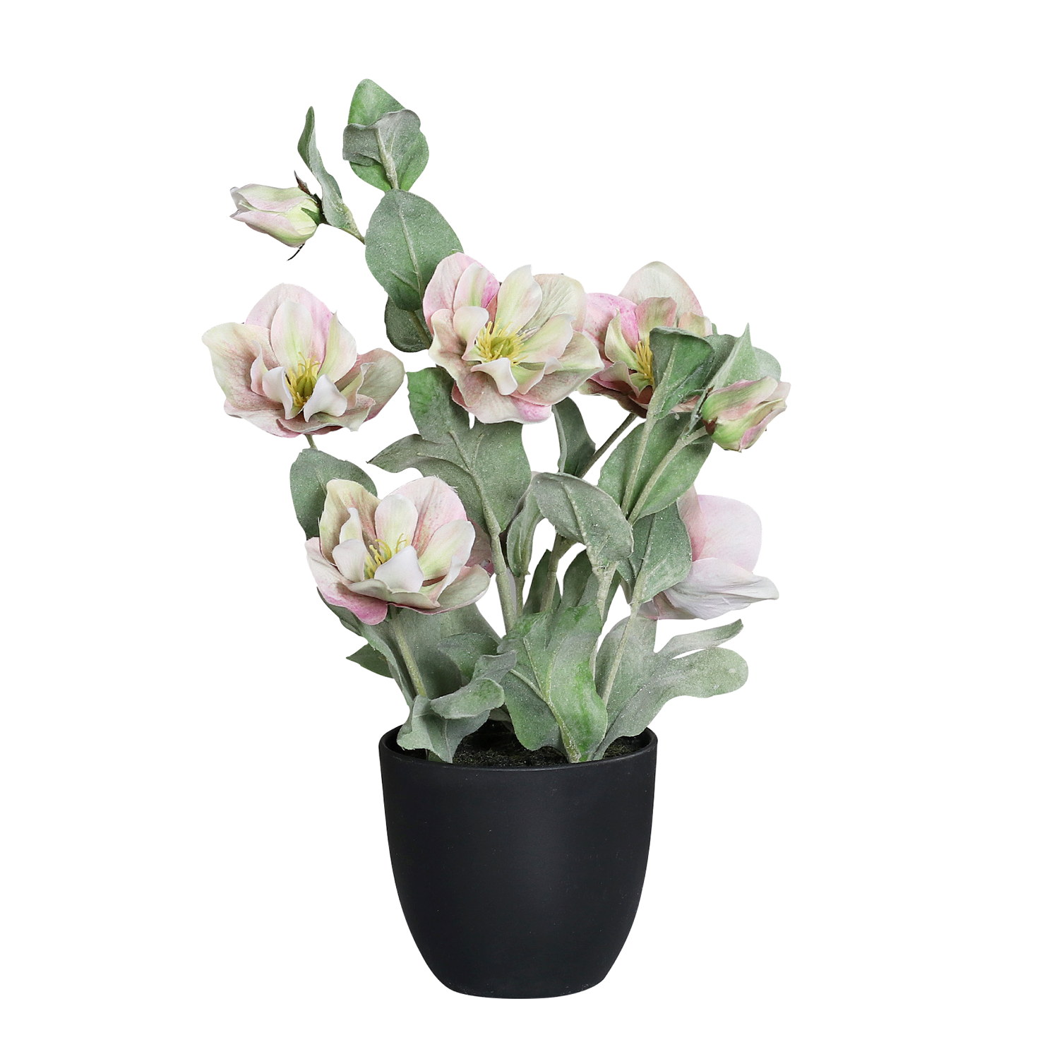 Julerose i potte kunstig