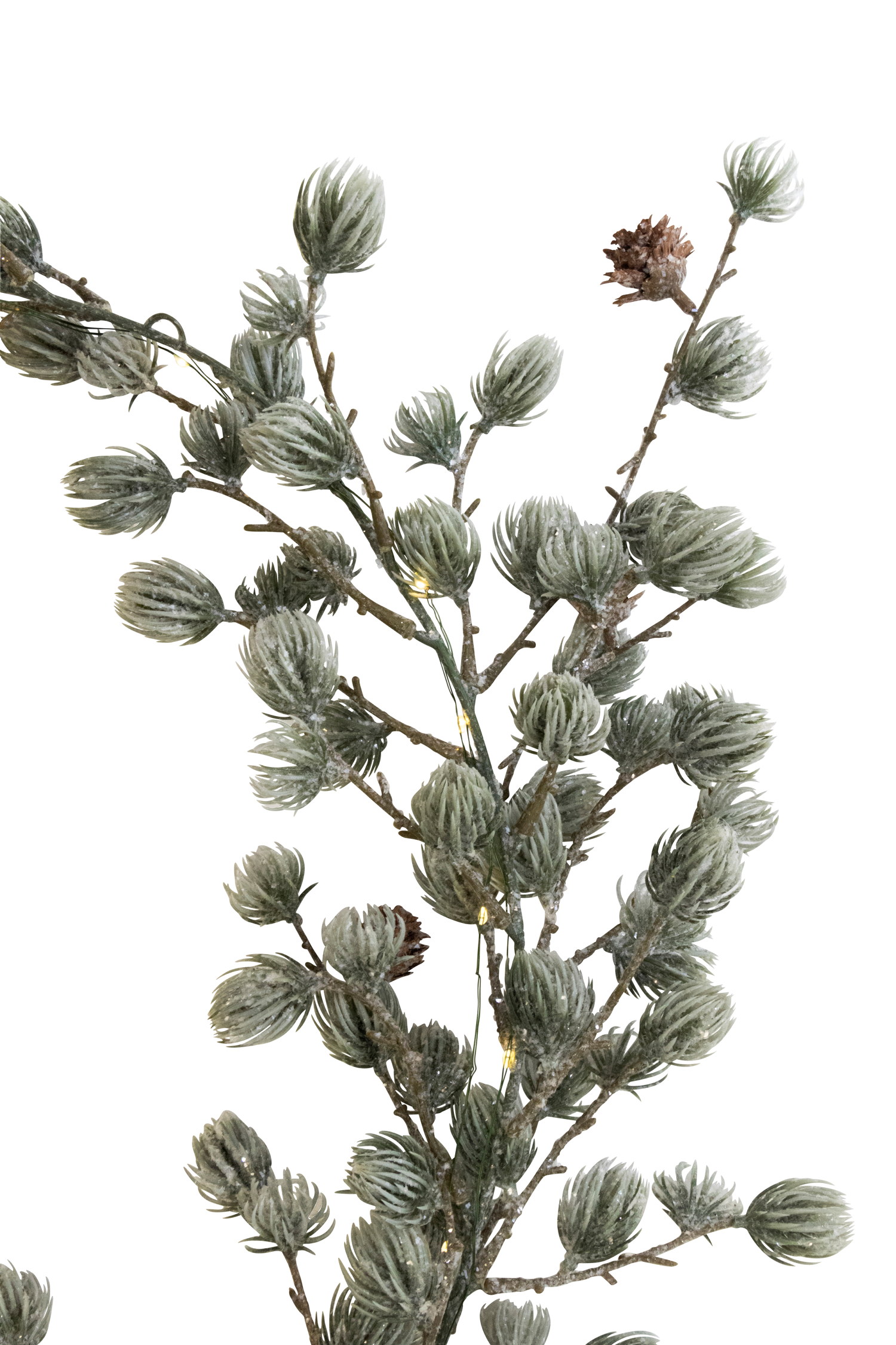 Larch Garland with Lights