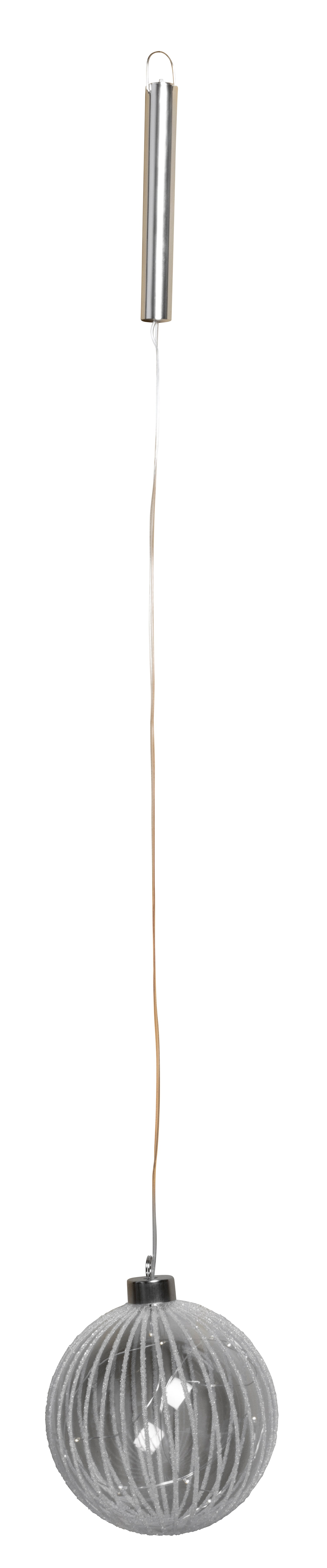 Glass ball with light