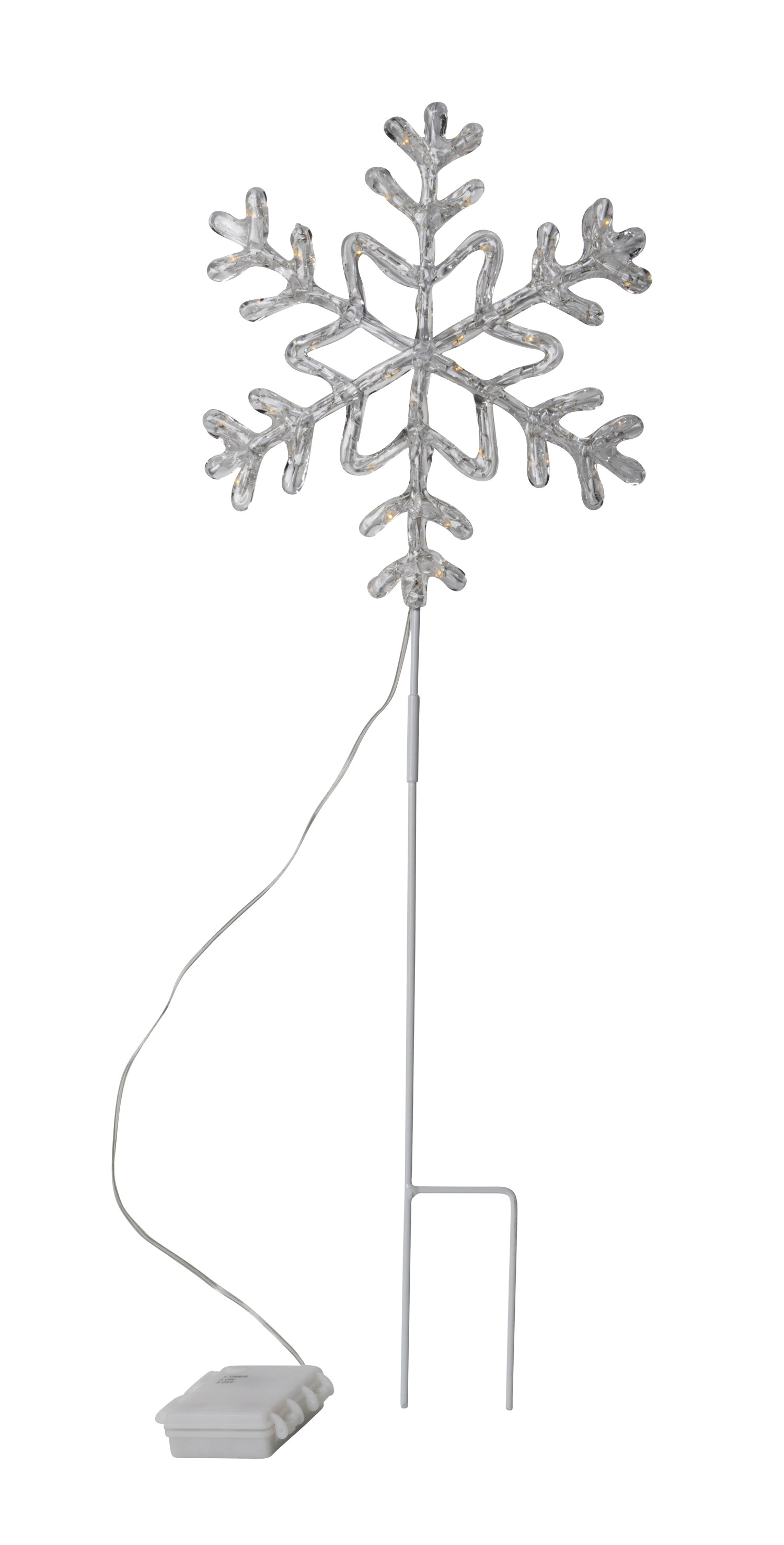 Snow Crystal on Stick