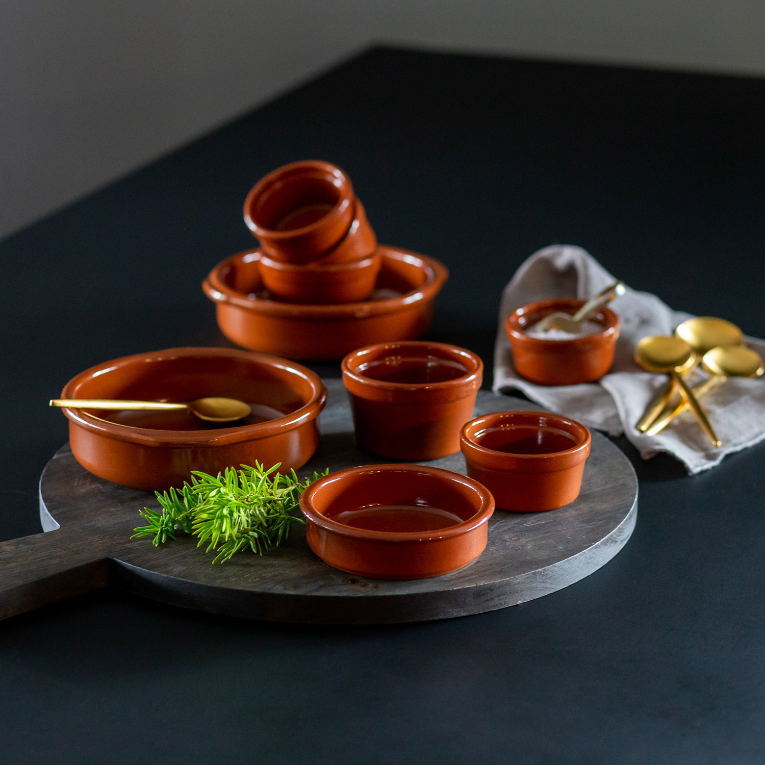 Tapasskål Terracotta