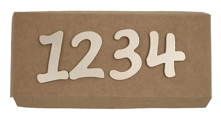 Numbers pin Advent