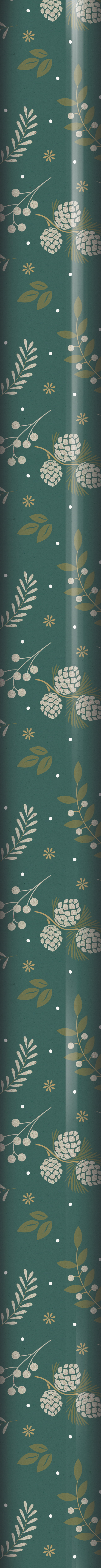 Presentpapper Pinecone