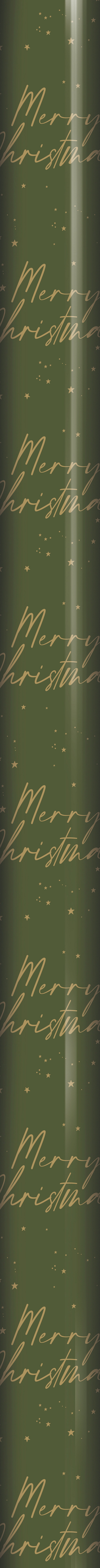 Merry Christmas gift wrap 8M green