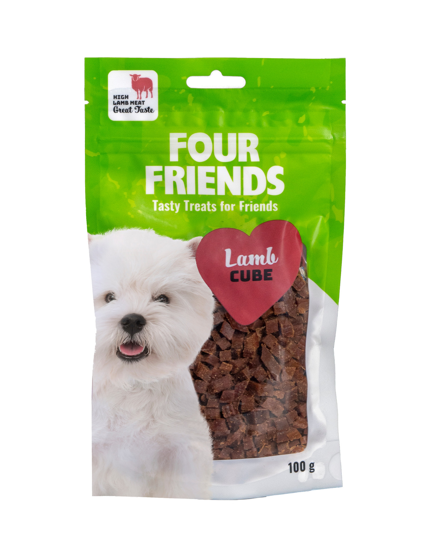 Hundegodteri Cube lam FourFriends