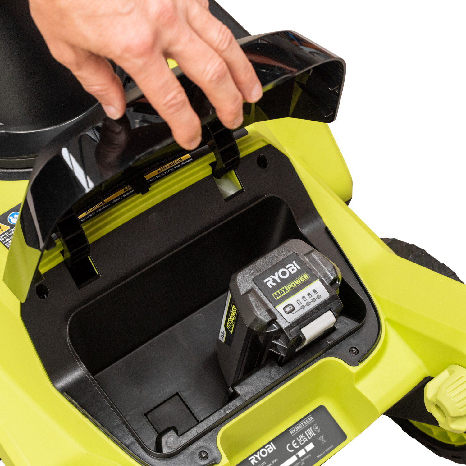 Batteridrevet Snøfreser RY36STX53A-160
