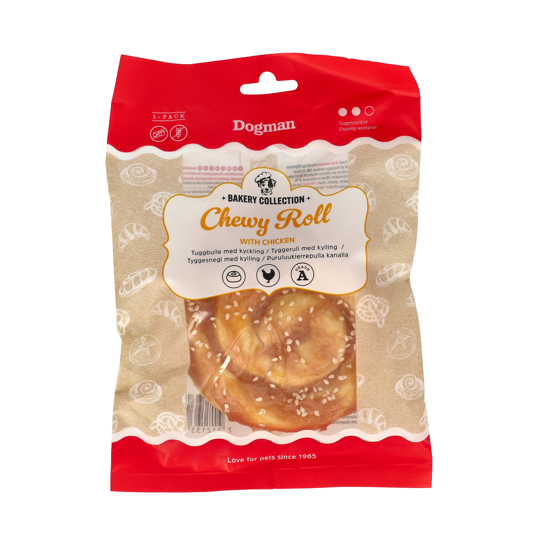 Dogman Bakery Collection Tyggerull med kylling