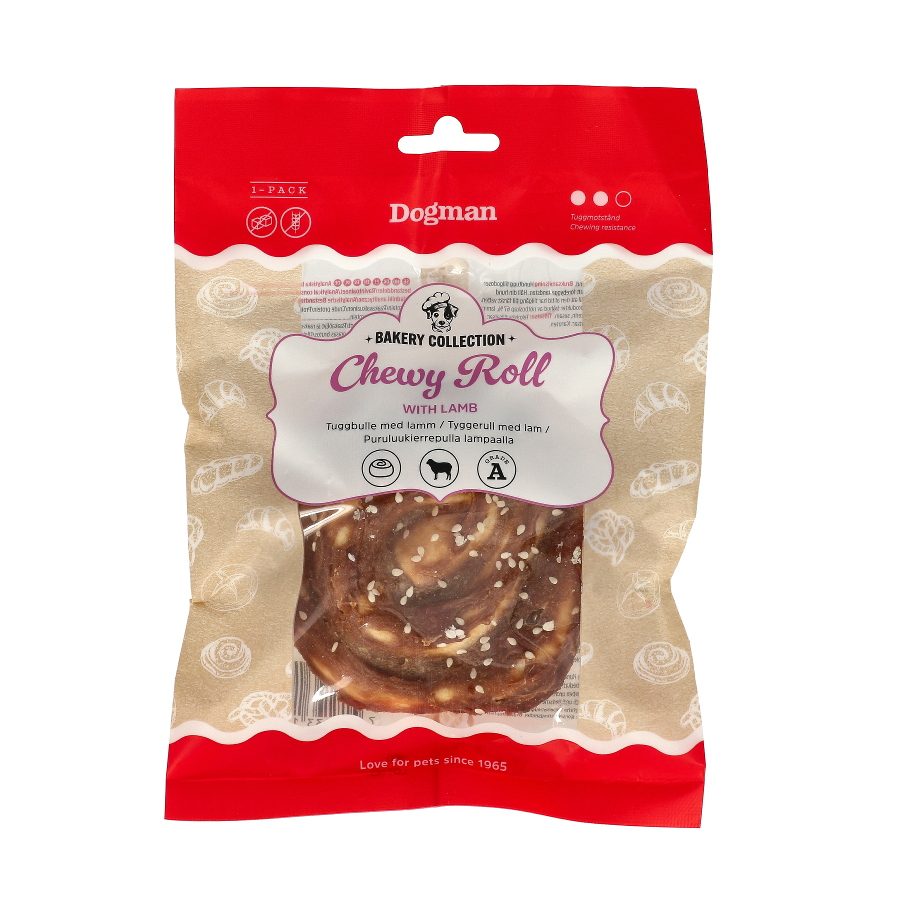 Dogman Bakery Collection Chewy Roll Lamb
