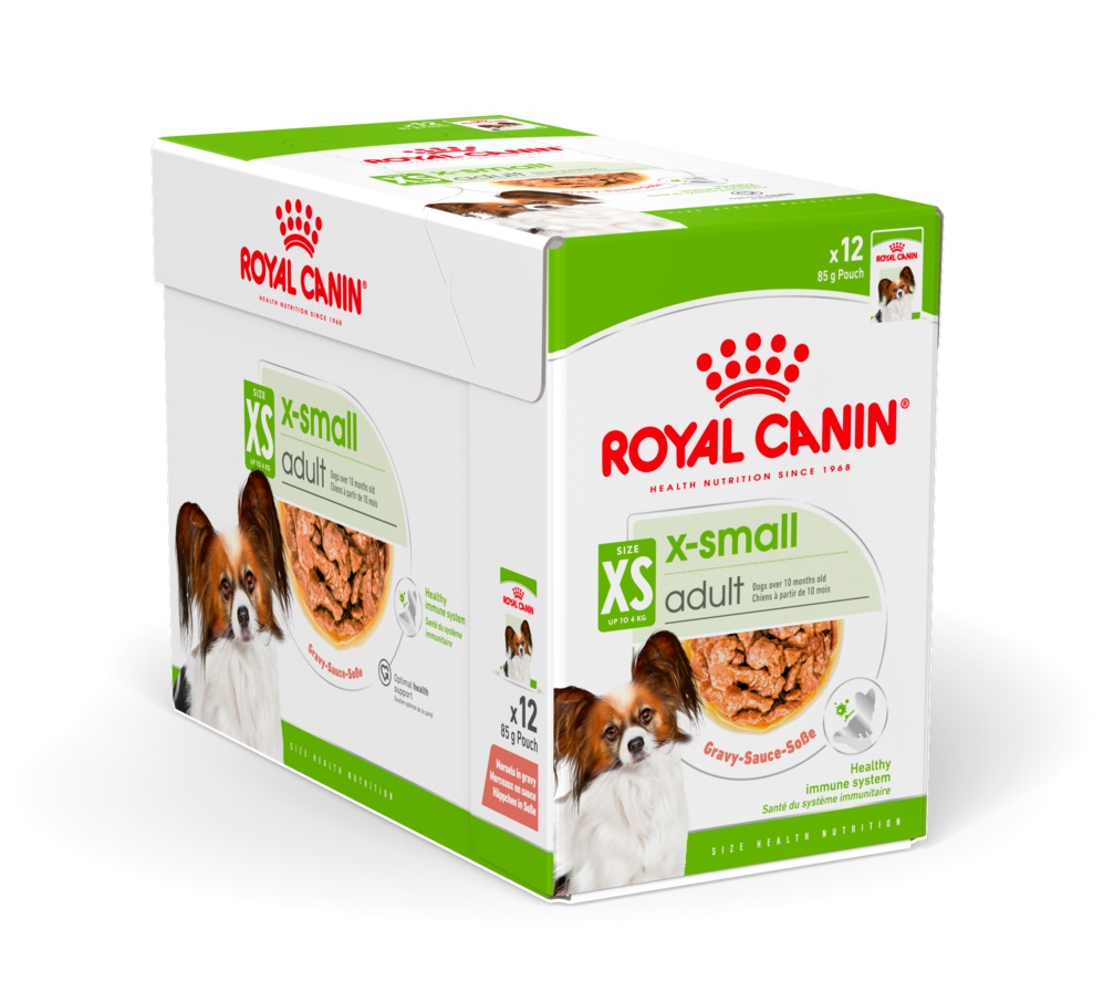 Royal Canin X-Small Adult biter i saus 85g