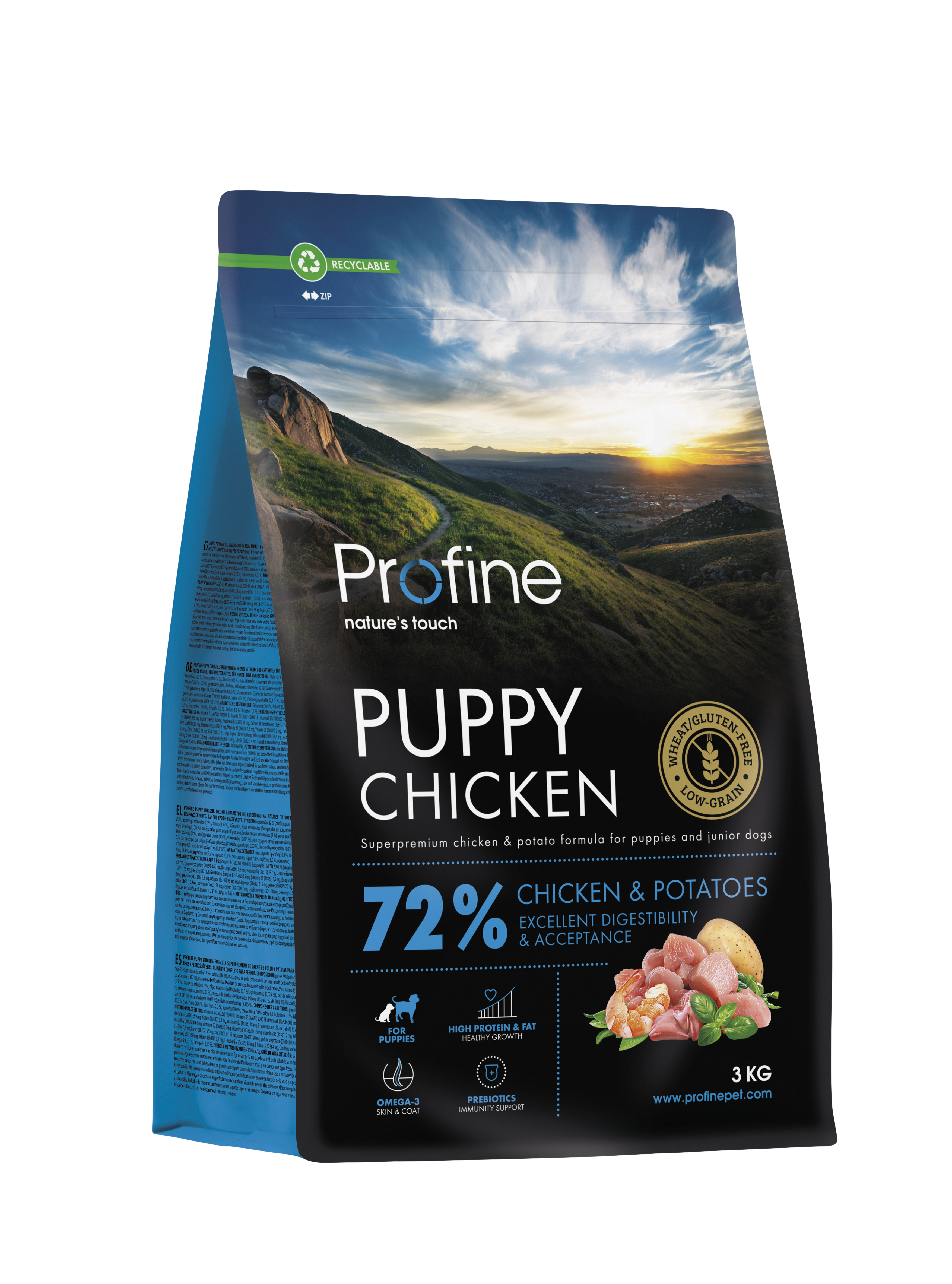 PF Dog Dry Puppy Chicken 3 kg