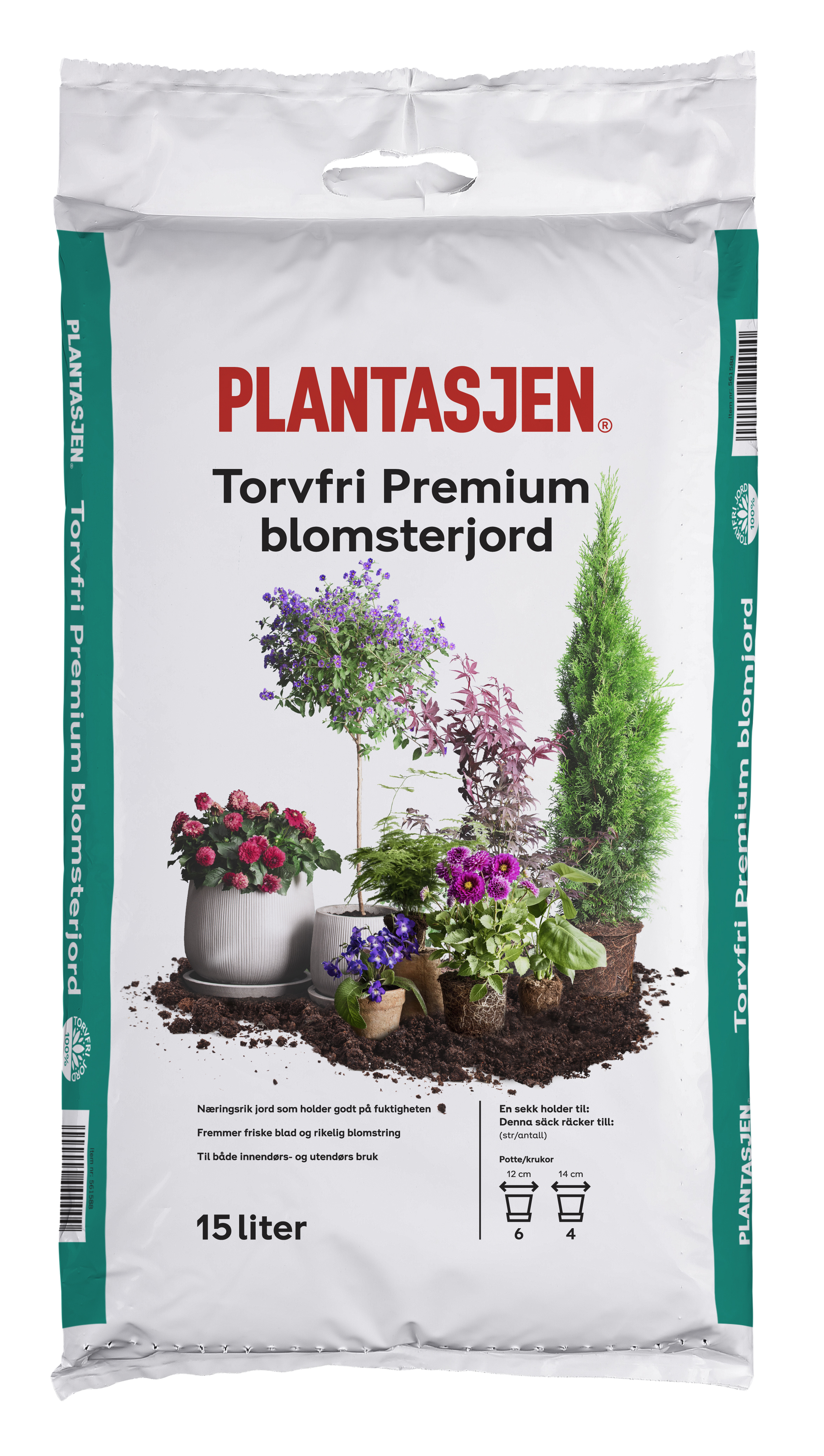 Torvfri Premium blomsterjord