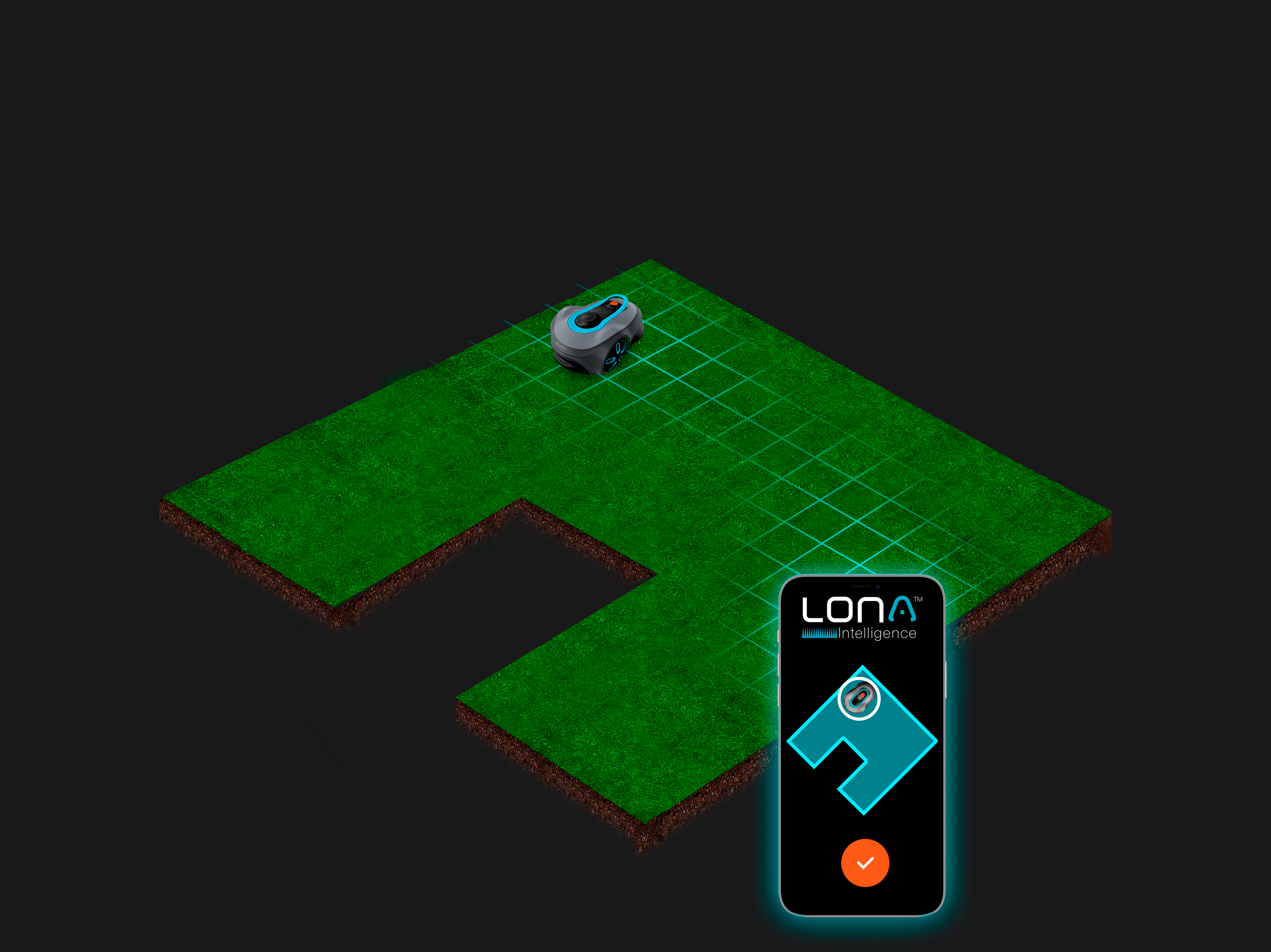 Robotgräsklippare smart SILENO free 800m²