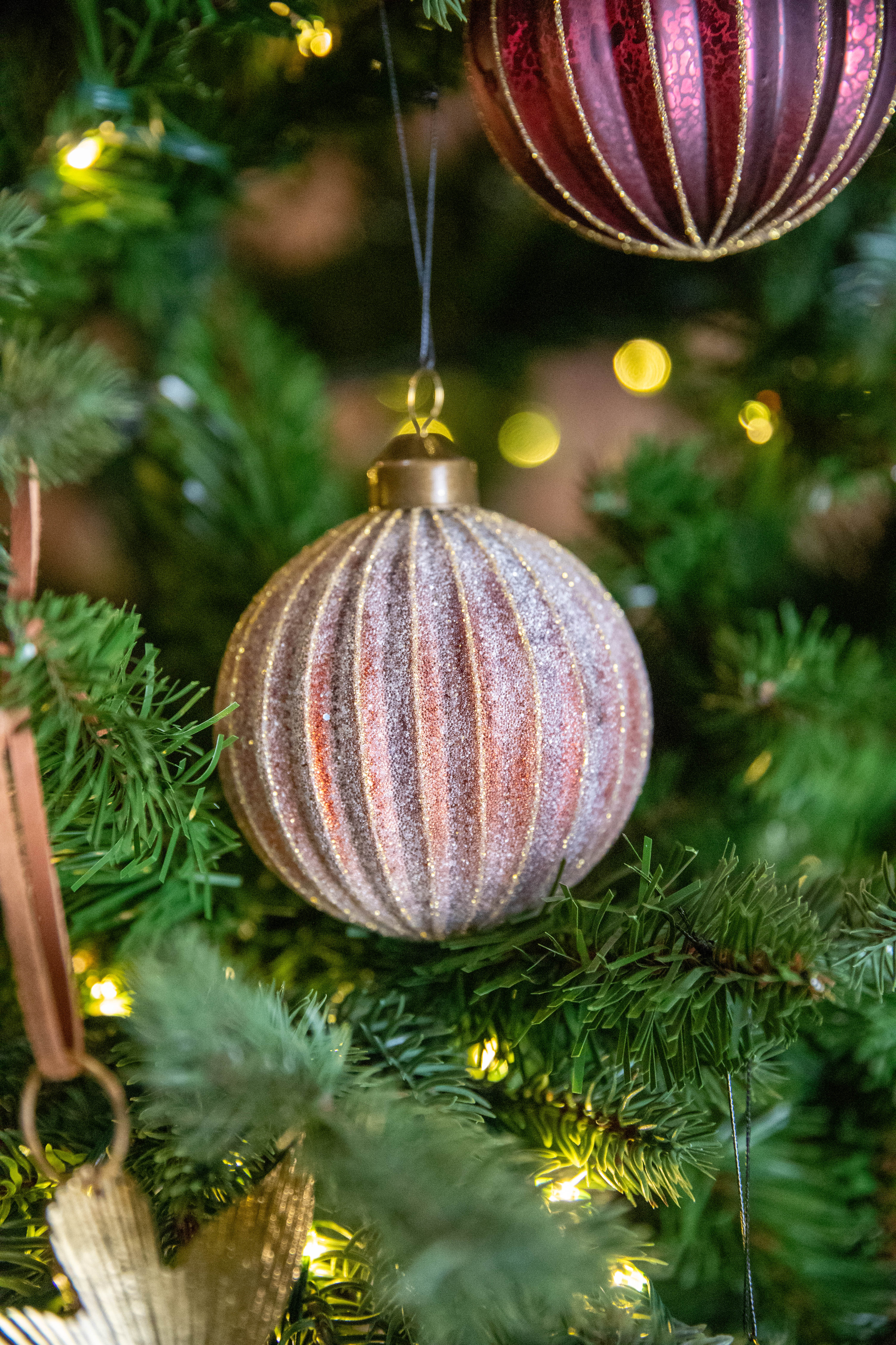 Julekule Frost ribbed