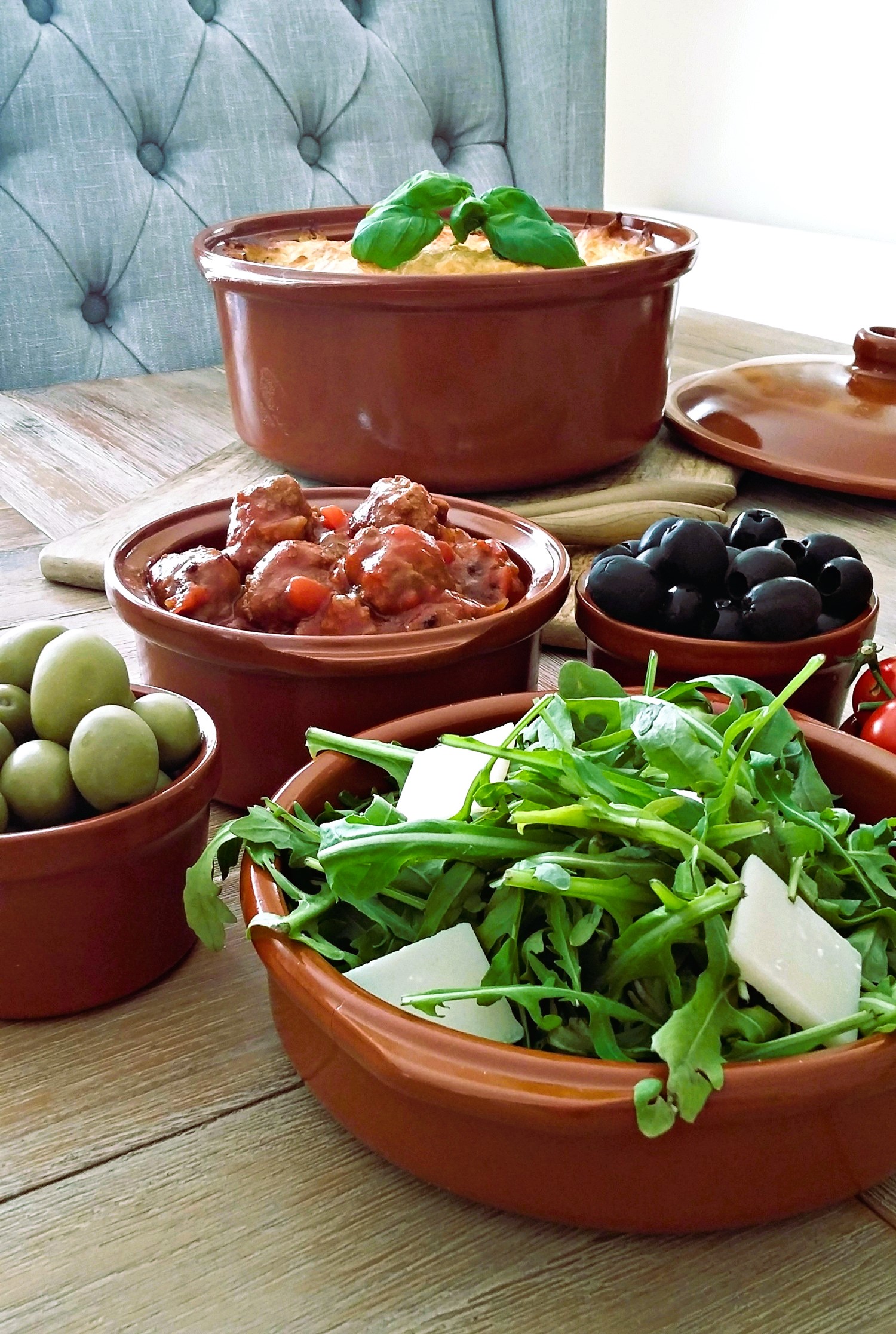 Tapasskål Terrakotta