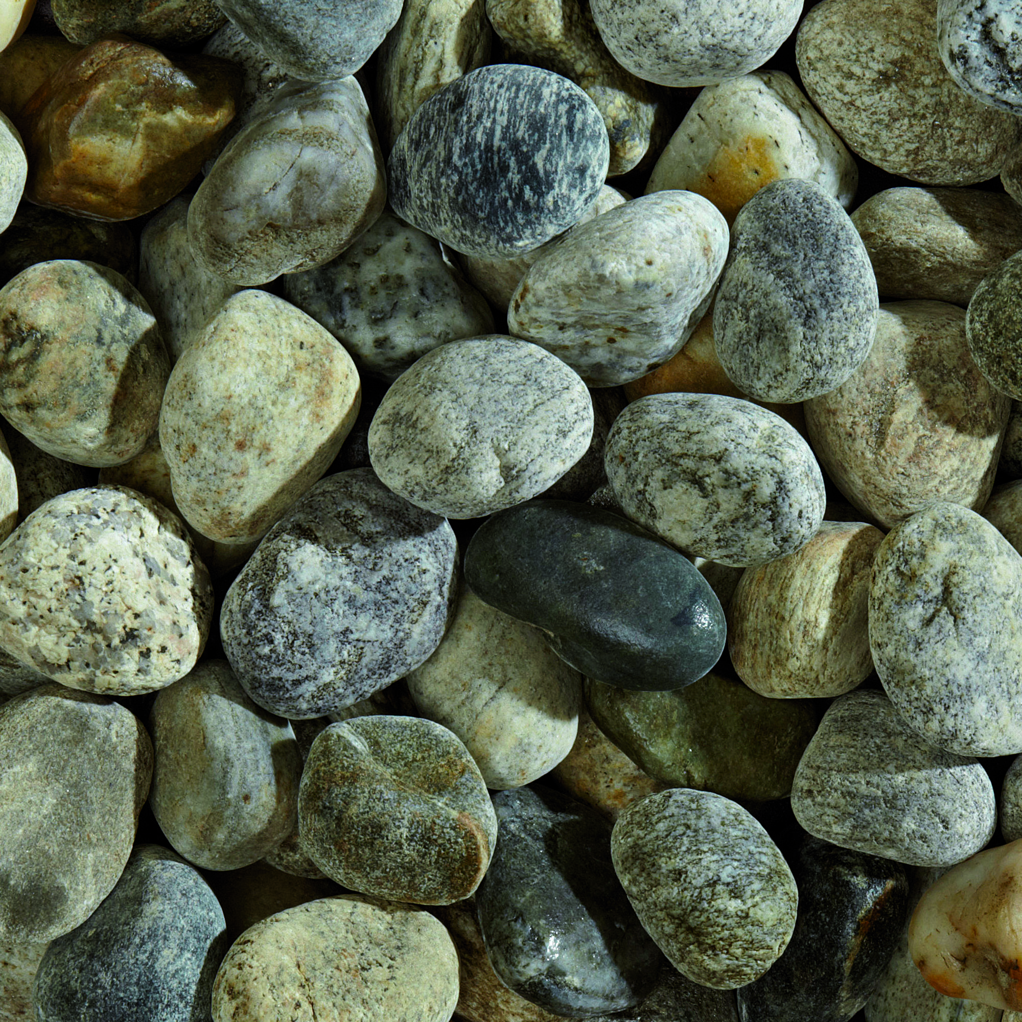 River Pebble Ticino Scelto 80-100mm NET