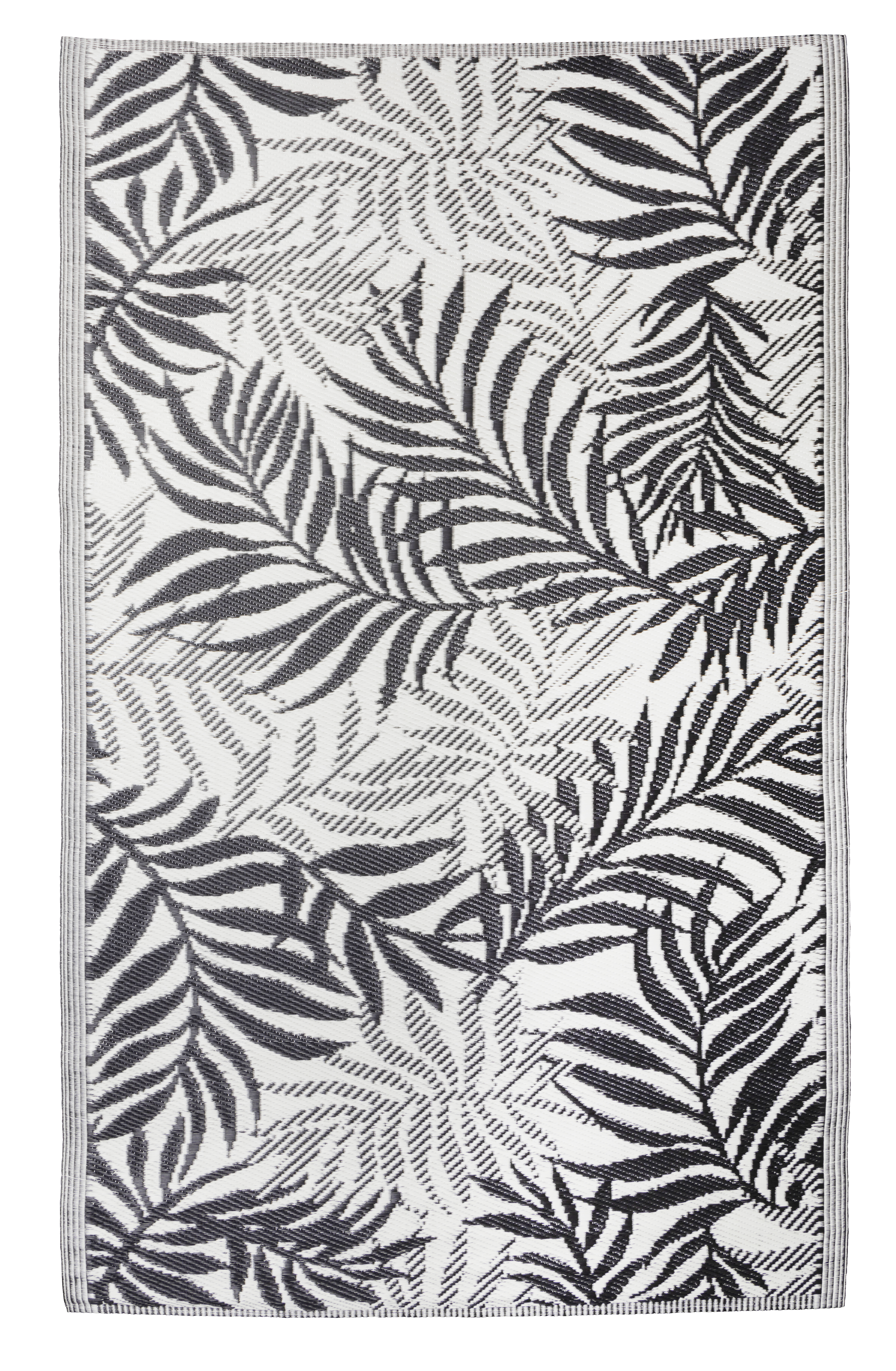 Uteteppe Black Leaves