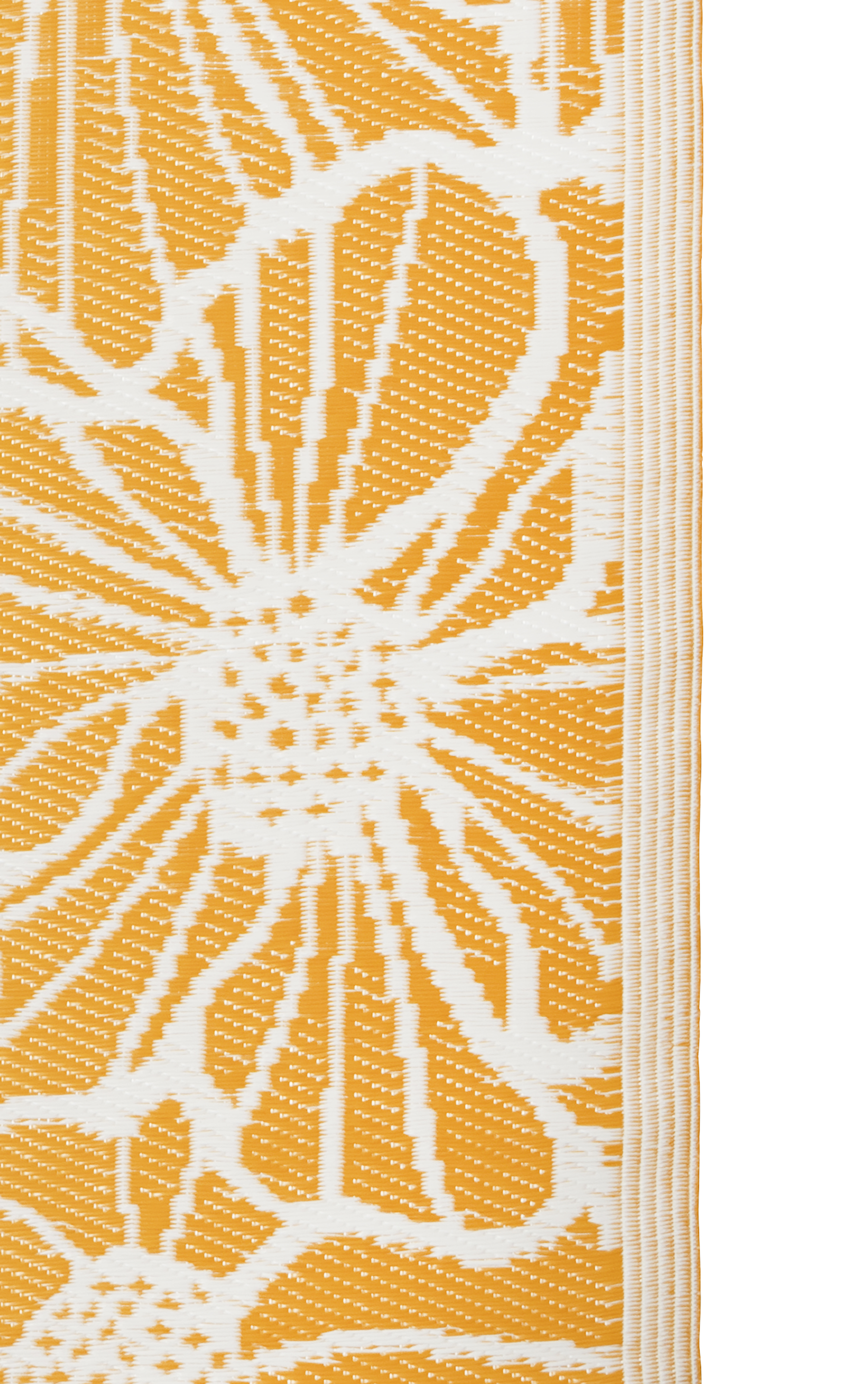 Utomhusmatta Yellow Flowers