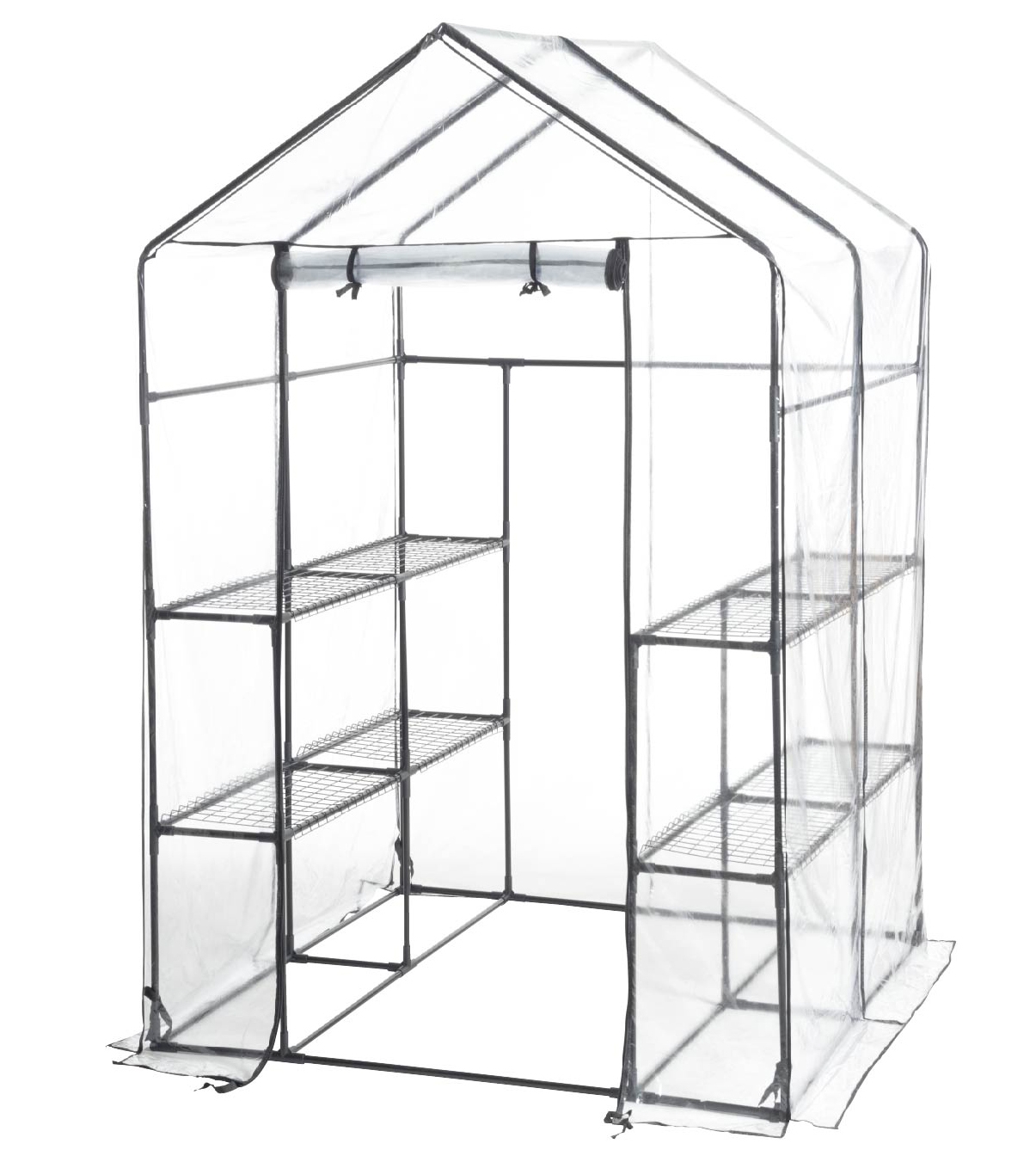 Walk-in greenhouse Black