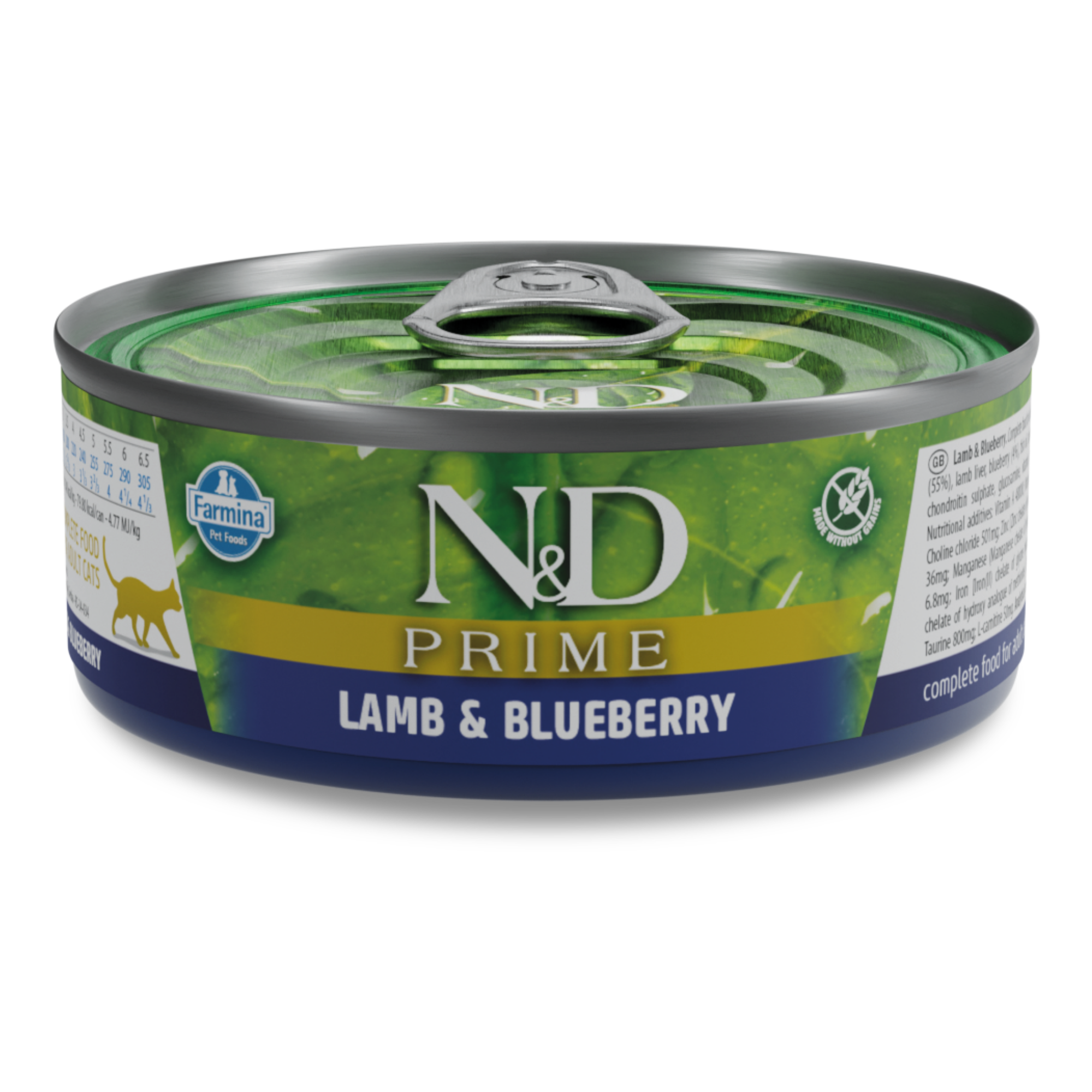 N&D Cat Prime Lamb&Blue. Adult 70g