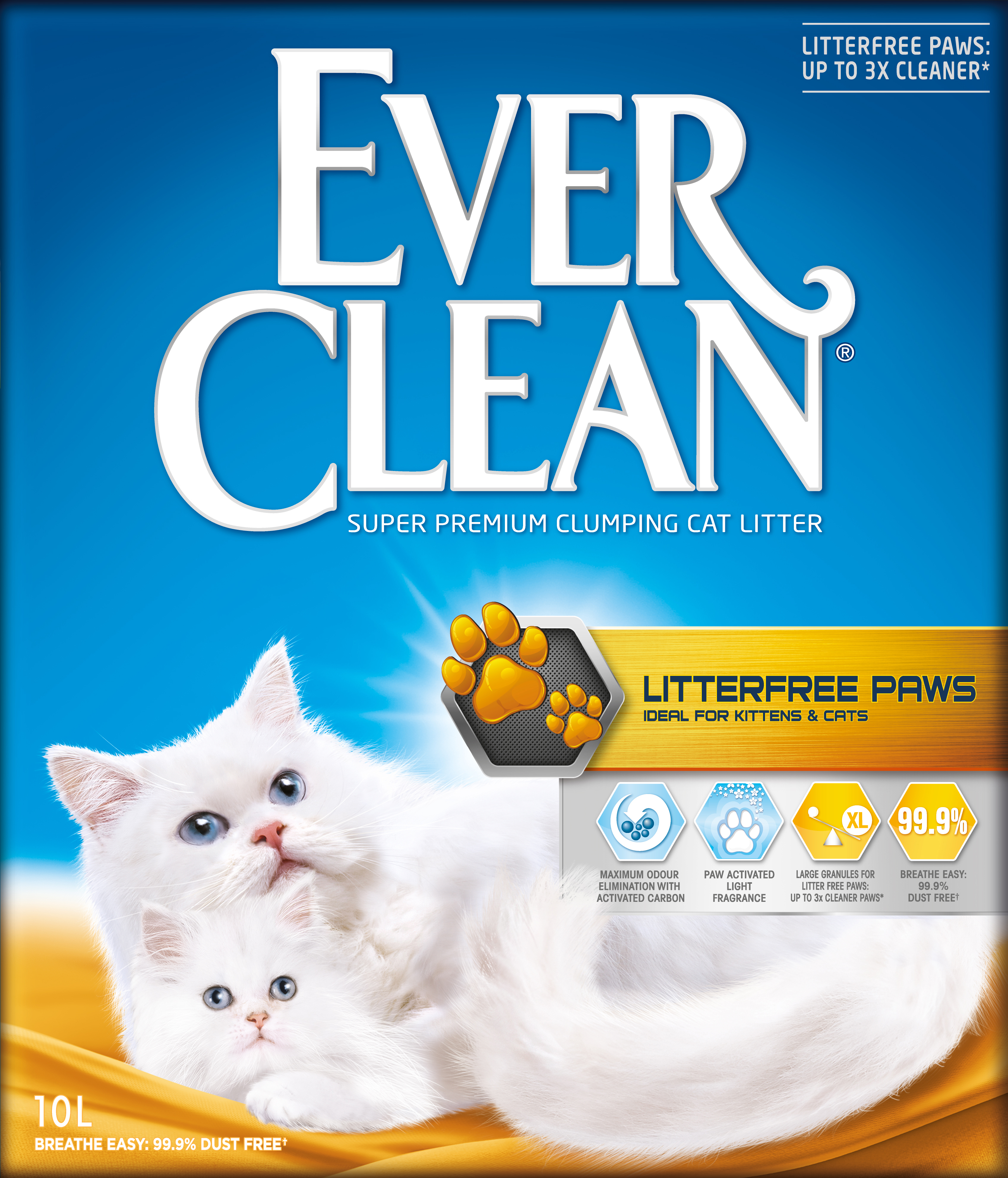 Kattesand Ever Clean Litterfree Paws