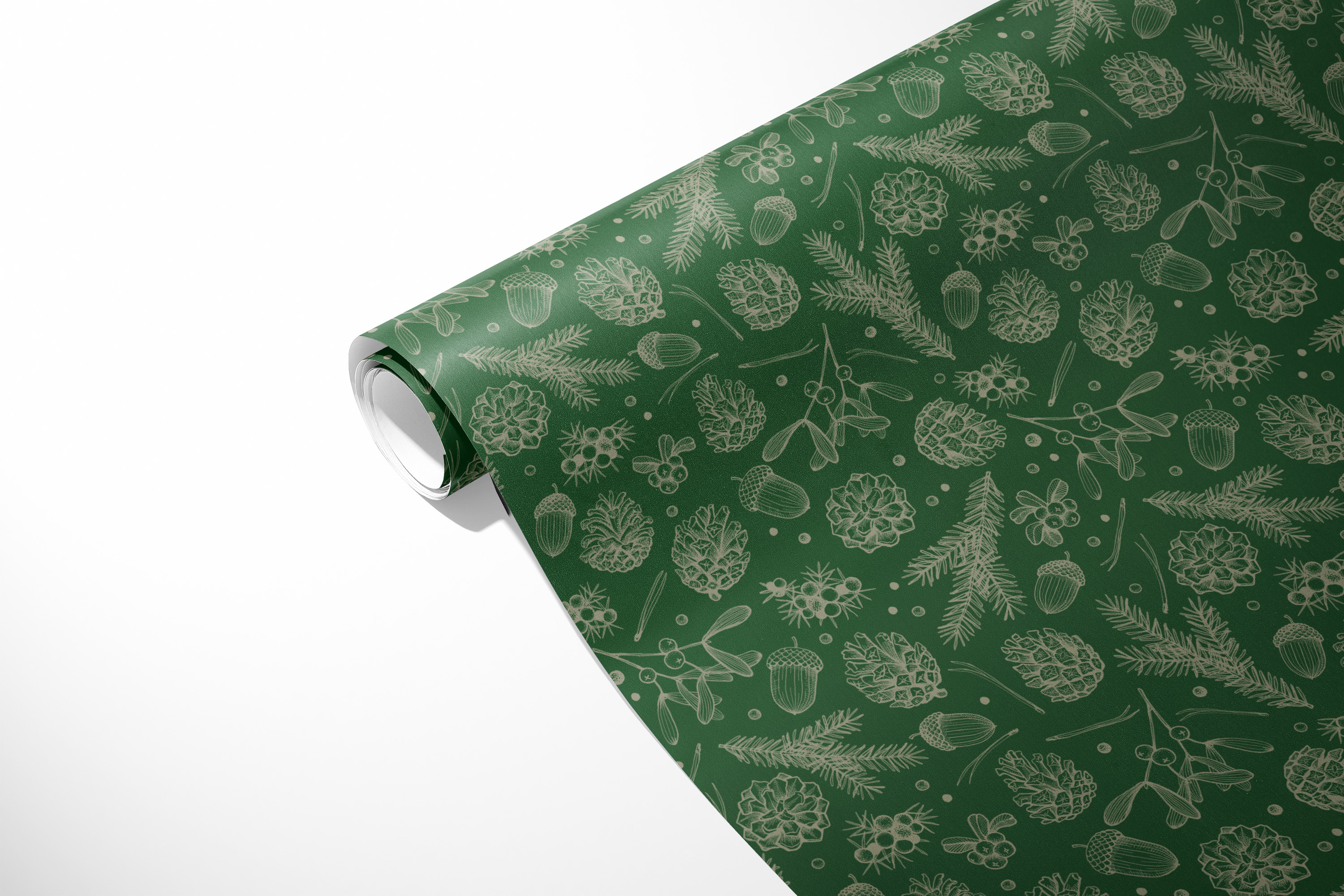 Gavepapir Forrest pine