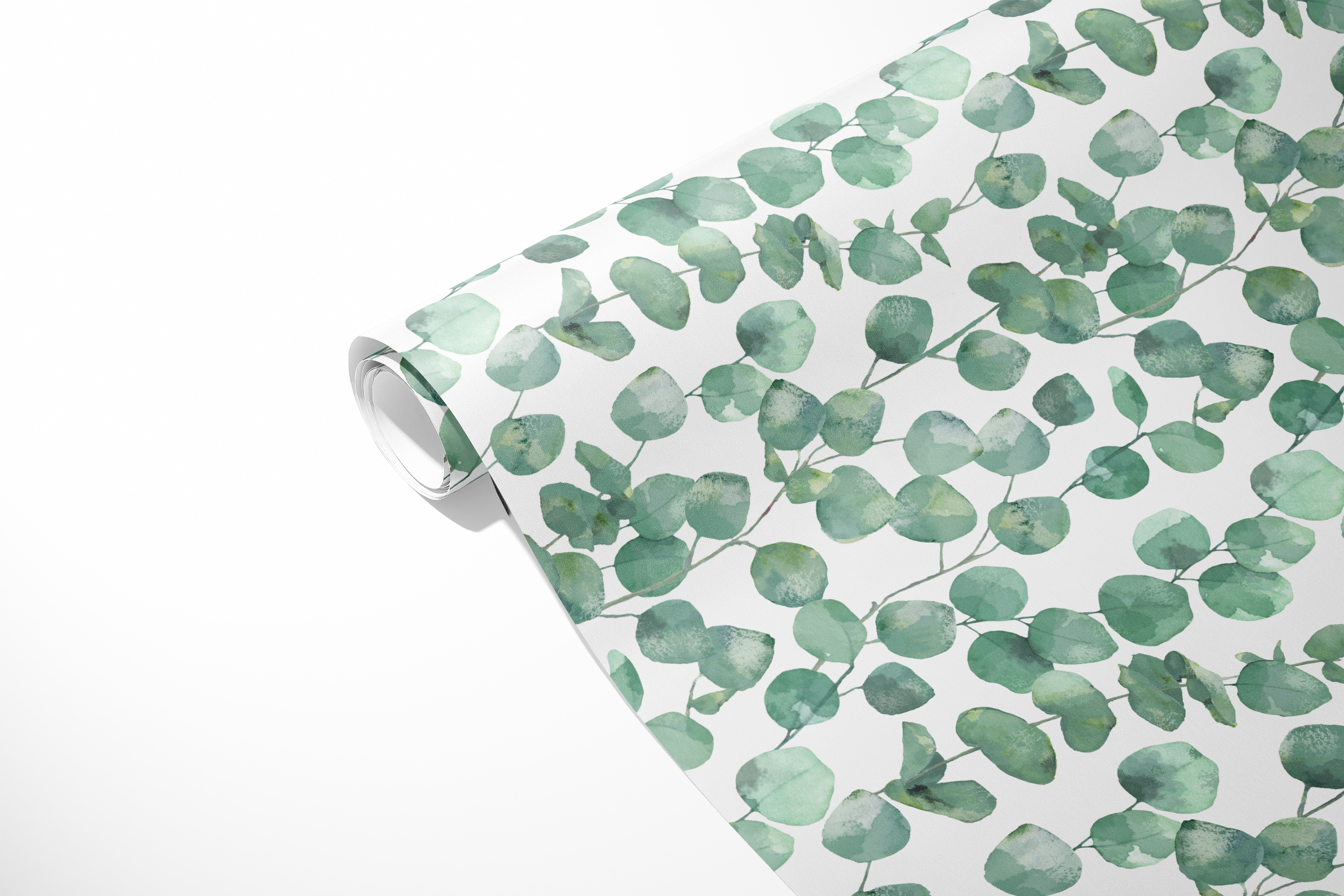 Presentpapper Eukalyptusblad