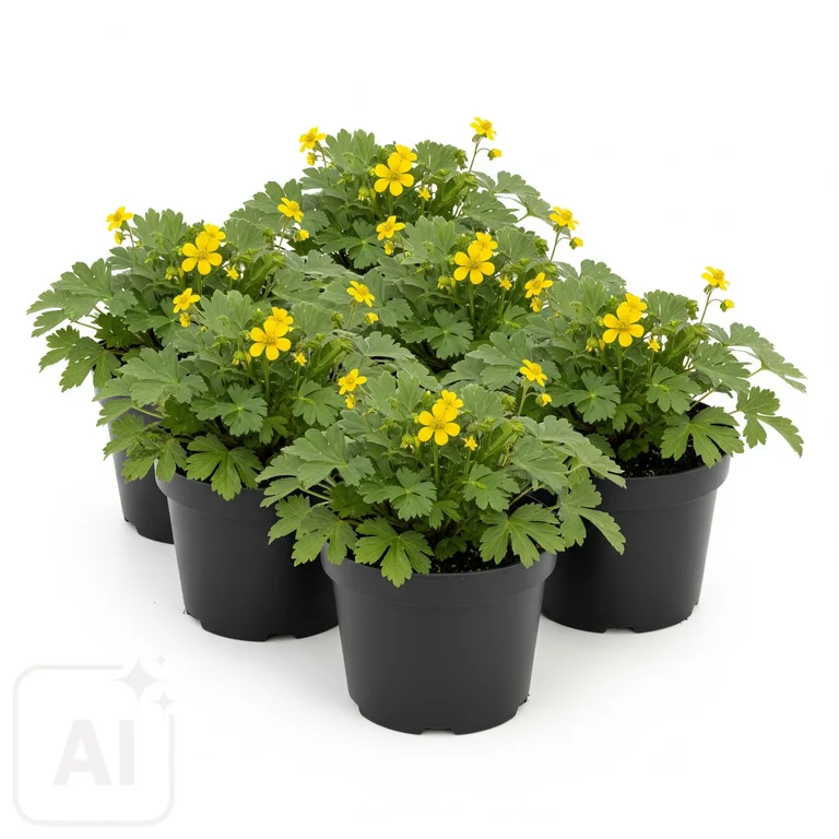 Waldsteinia Ternata Marktäckare 6-Pack