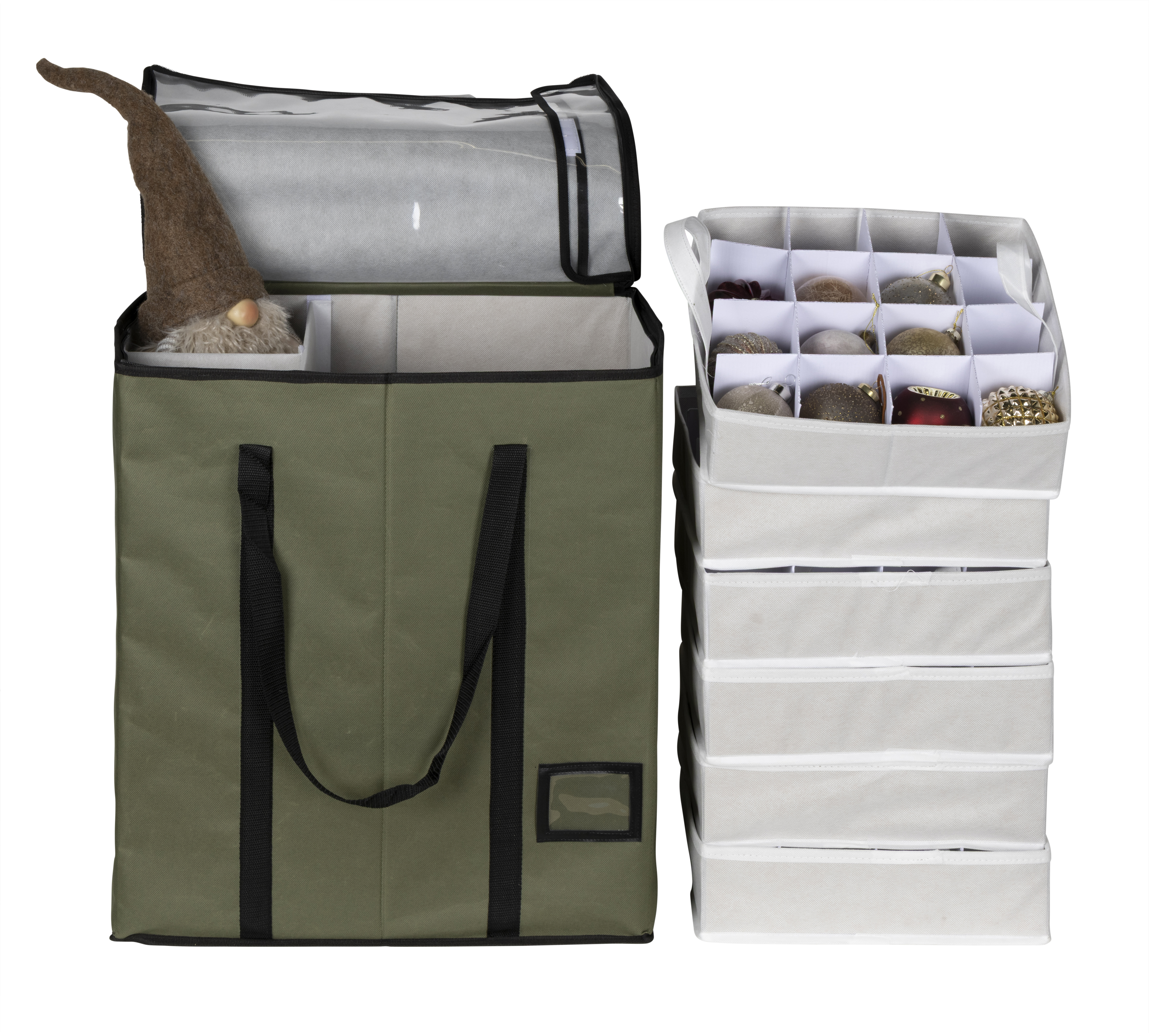 Förvaringslåda Julgranskulor