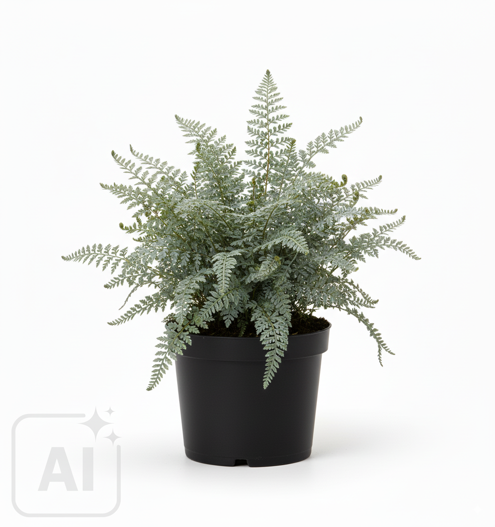 Cheilanthes Lanosa ormbunke