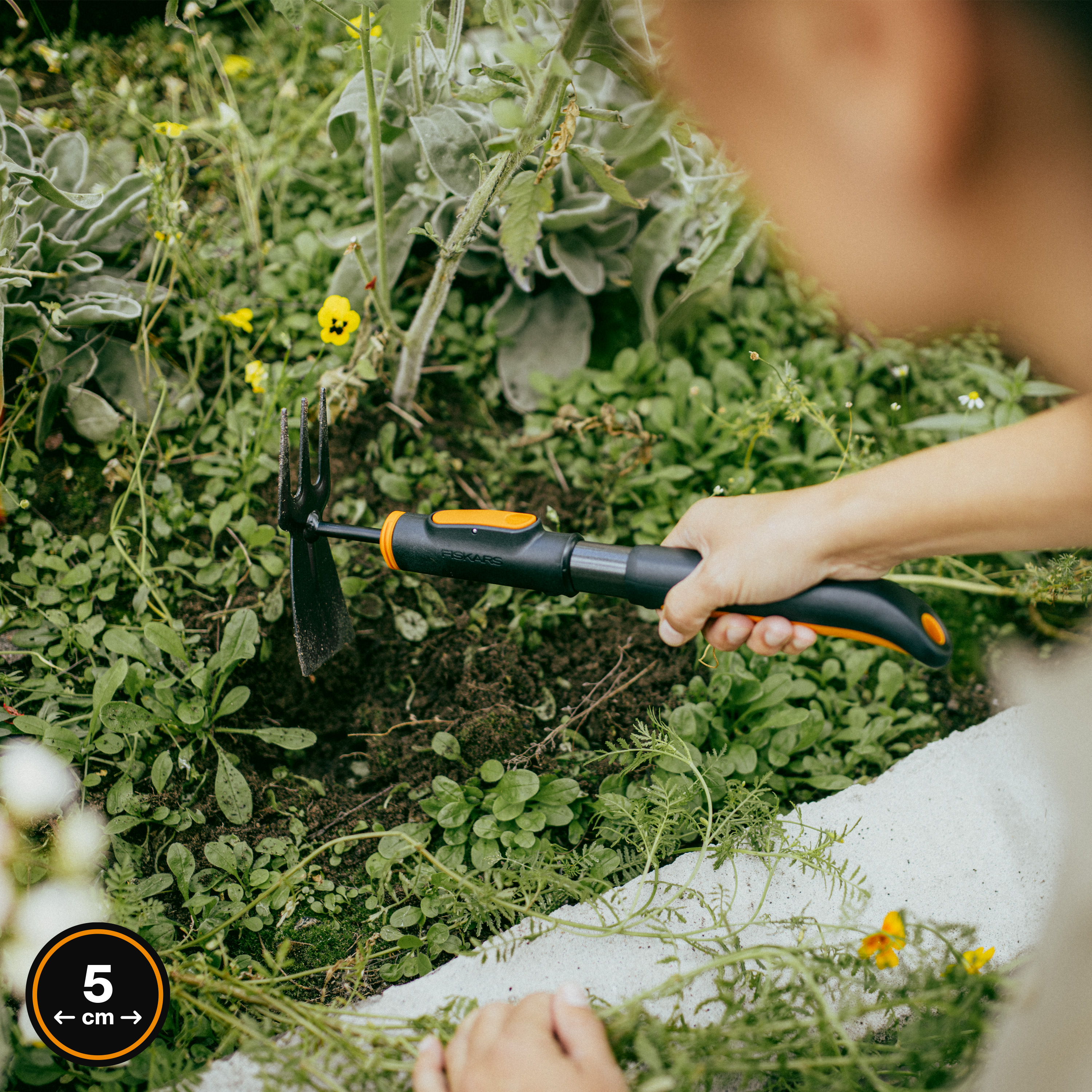 OneClick Dobbel Plantehakke