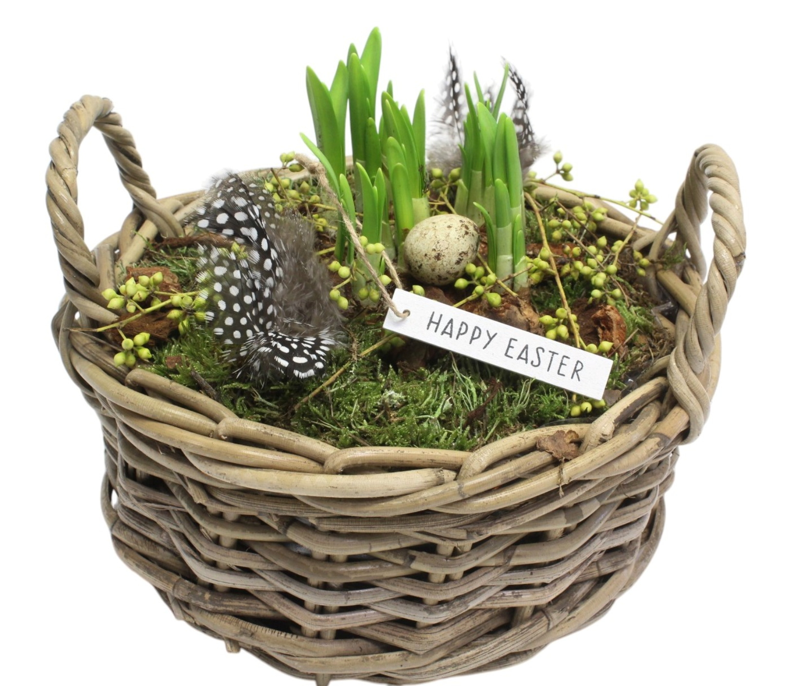 Vårplantering i korg